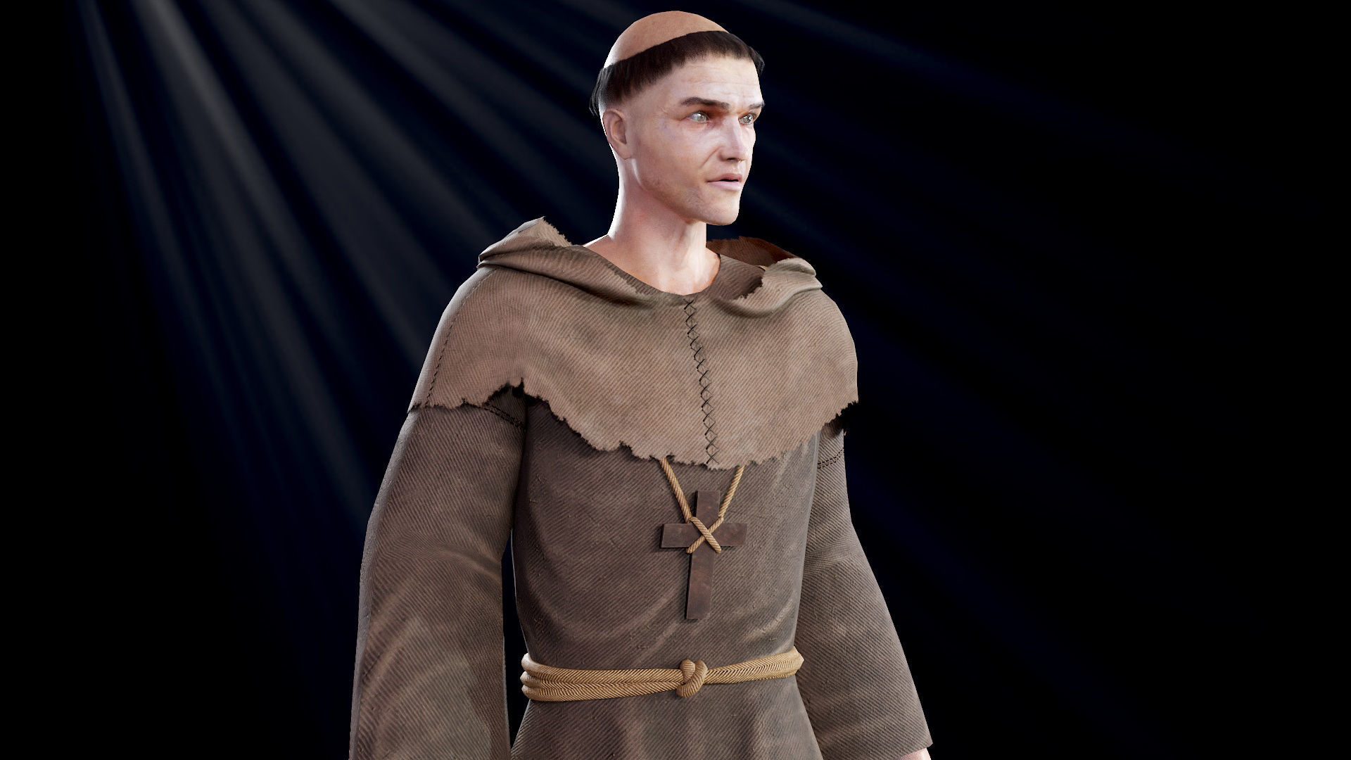 Medieval NPC pack 3D Model Collection_45