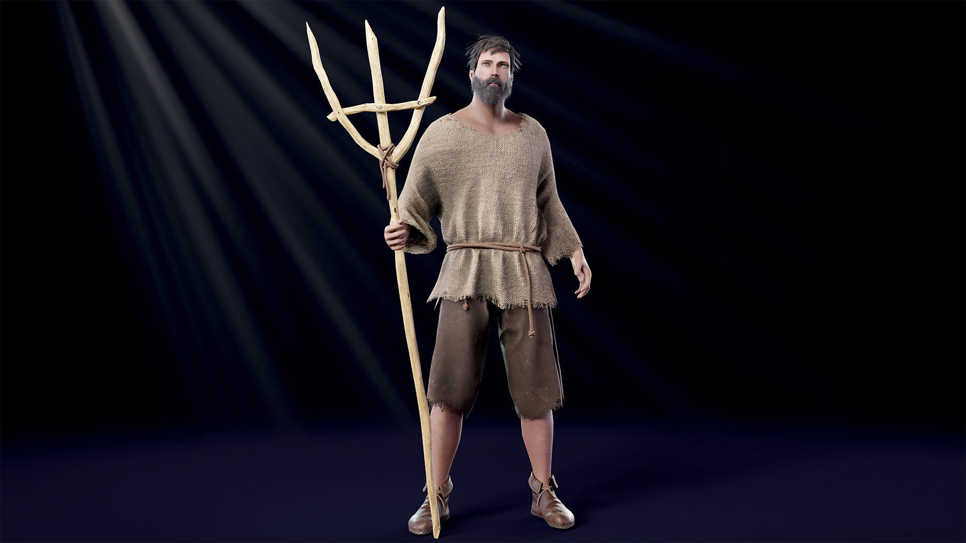 Medieval NPC pack 3D Model Collection_32