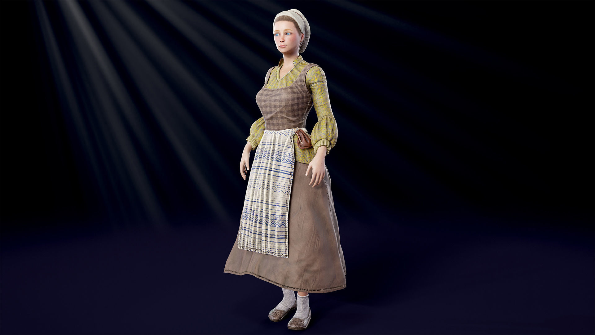 Medieval NPC pack 3D Model Collection_56