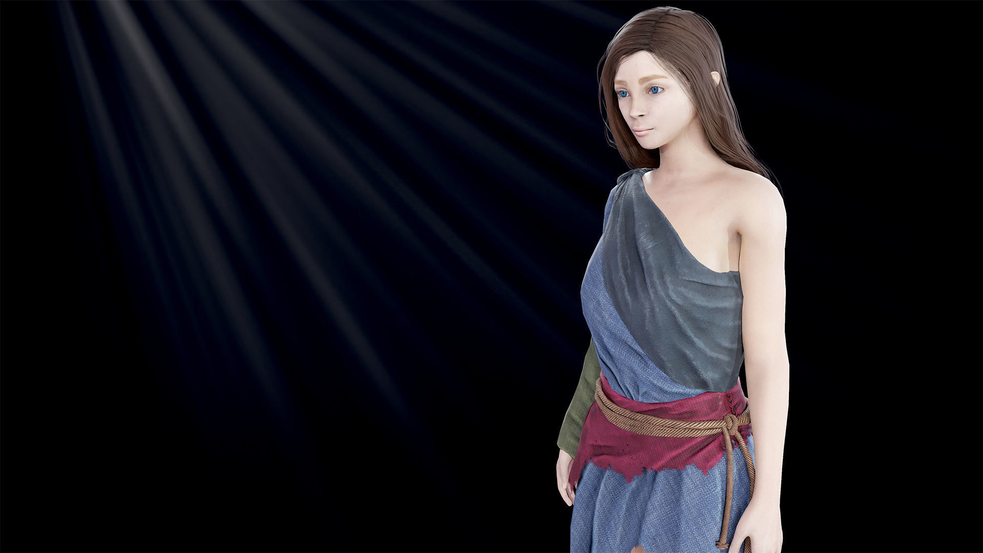 Medieval NPC pack 3D Model Collection_22