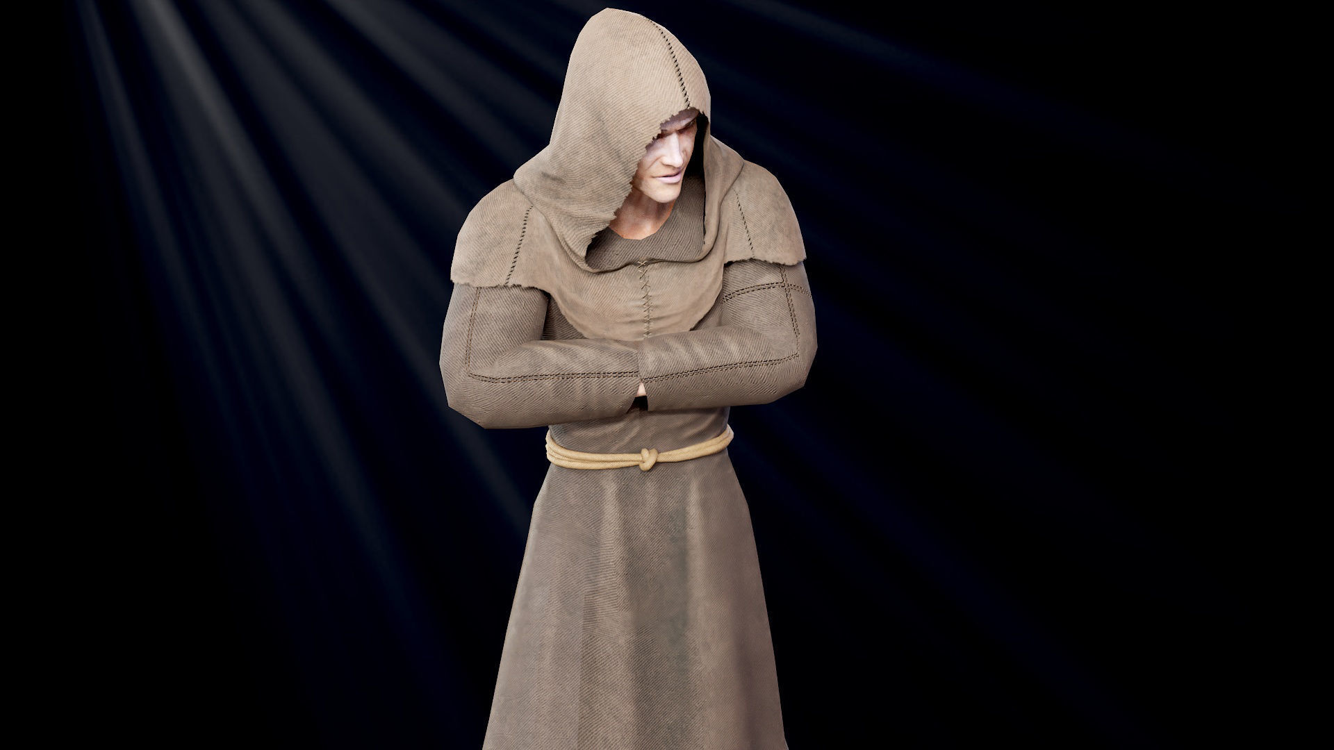 Medieval NPC pack 3D Model Collection_46