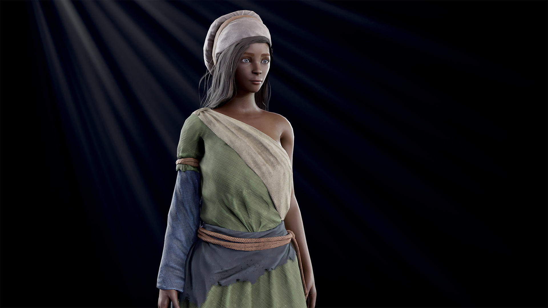 Medieval NPC pack 3D Model Collection_27