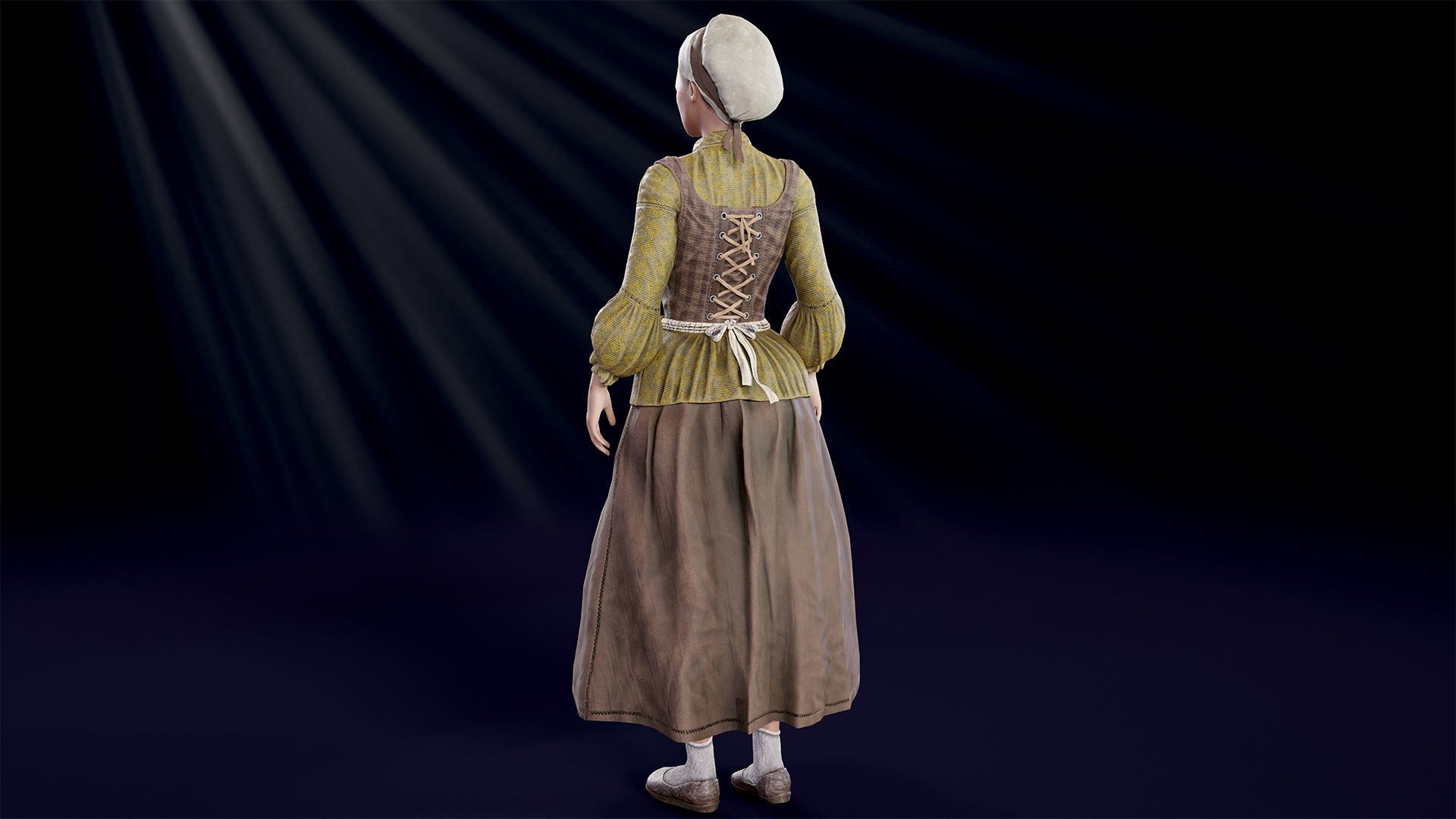 Medieval NPC pack 3D Model Collection_54