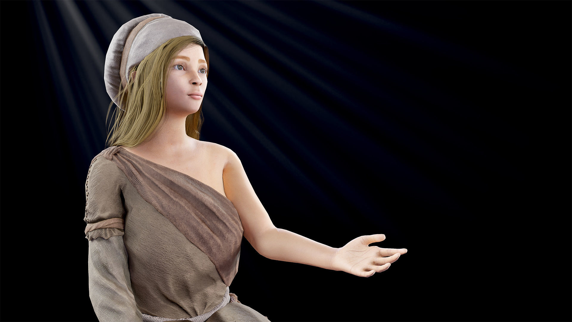 Medieval NPC pack 3D Model Collection_21