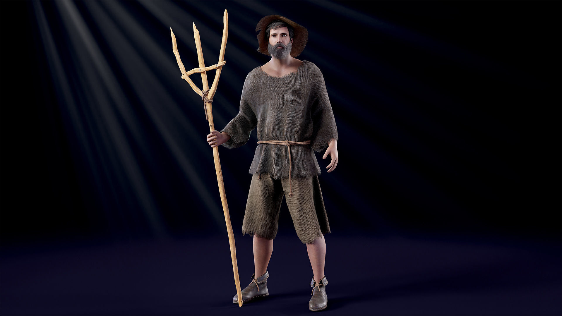 Medieval NPC pack 3D Model Collection_36
