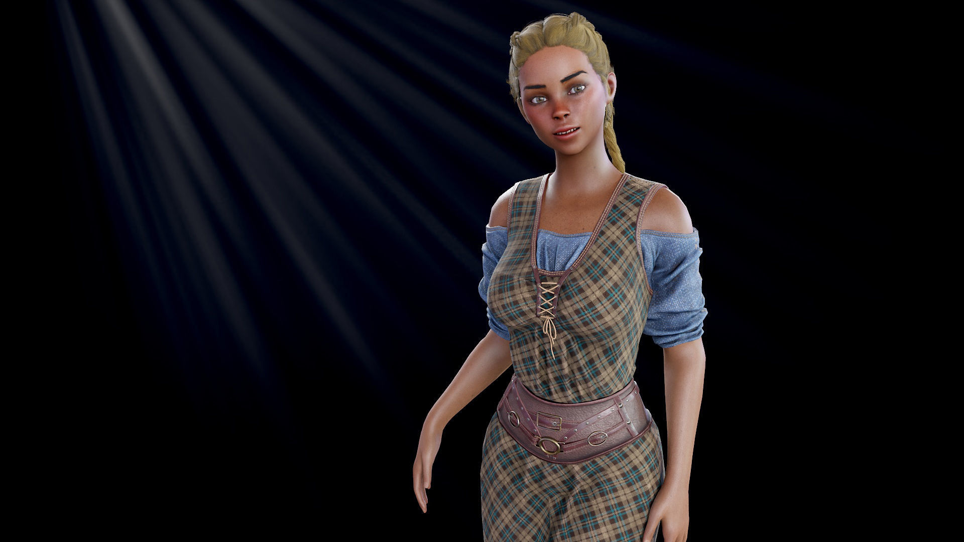 Medieval NPC pack 3D Model Collection_40