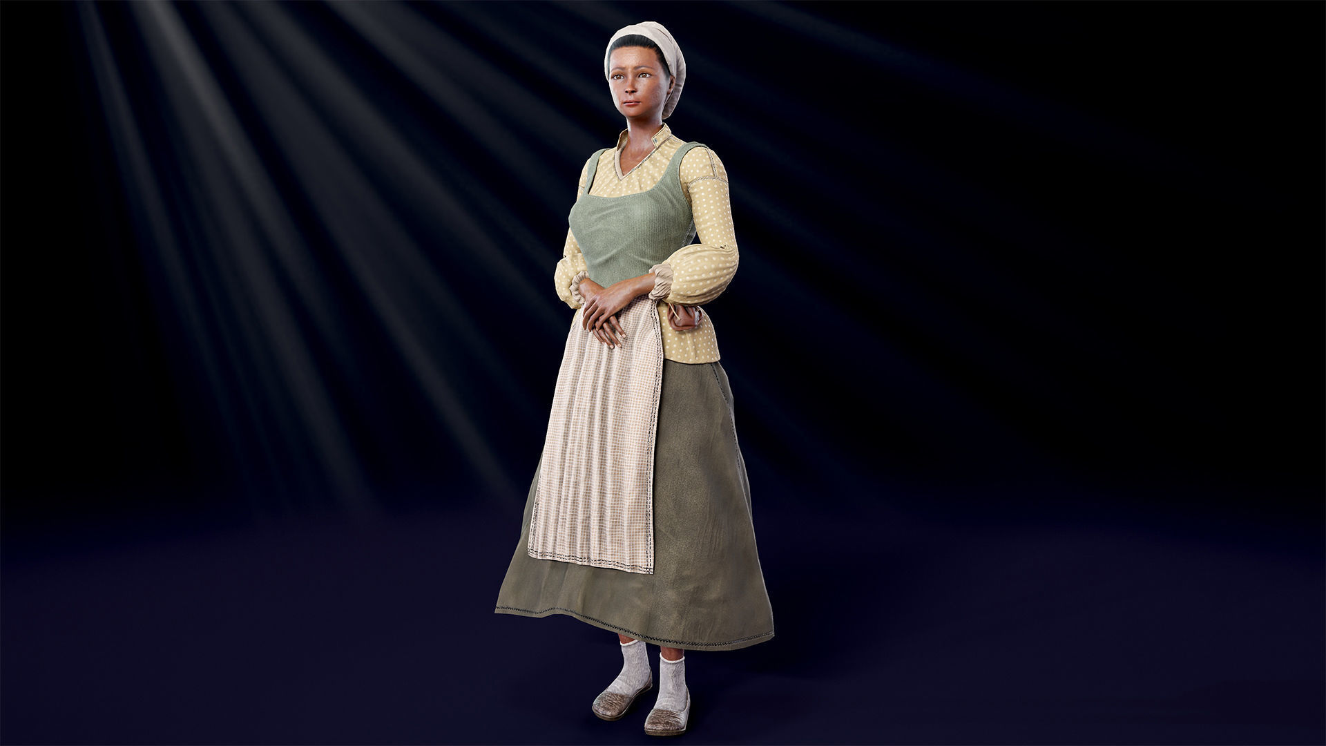 Medieval NPC pack 3D Model Collection_53