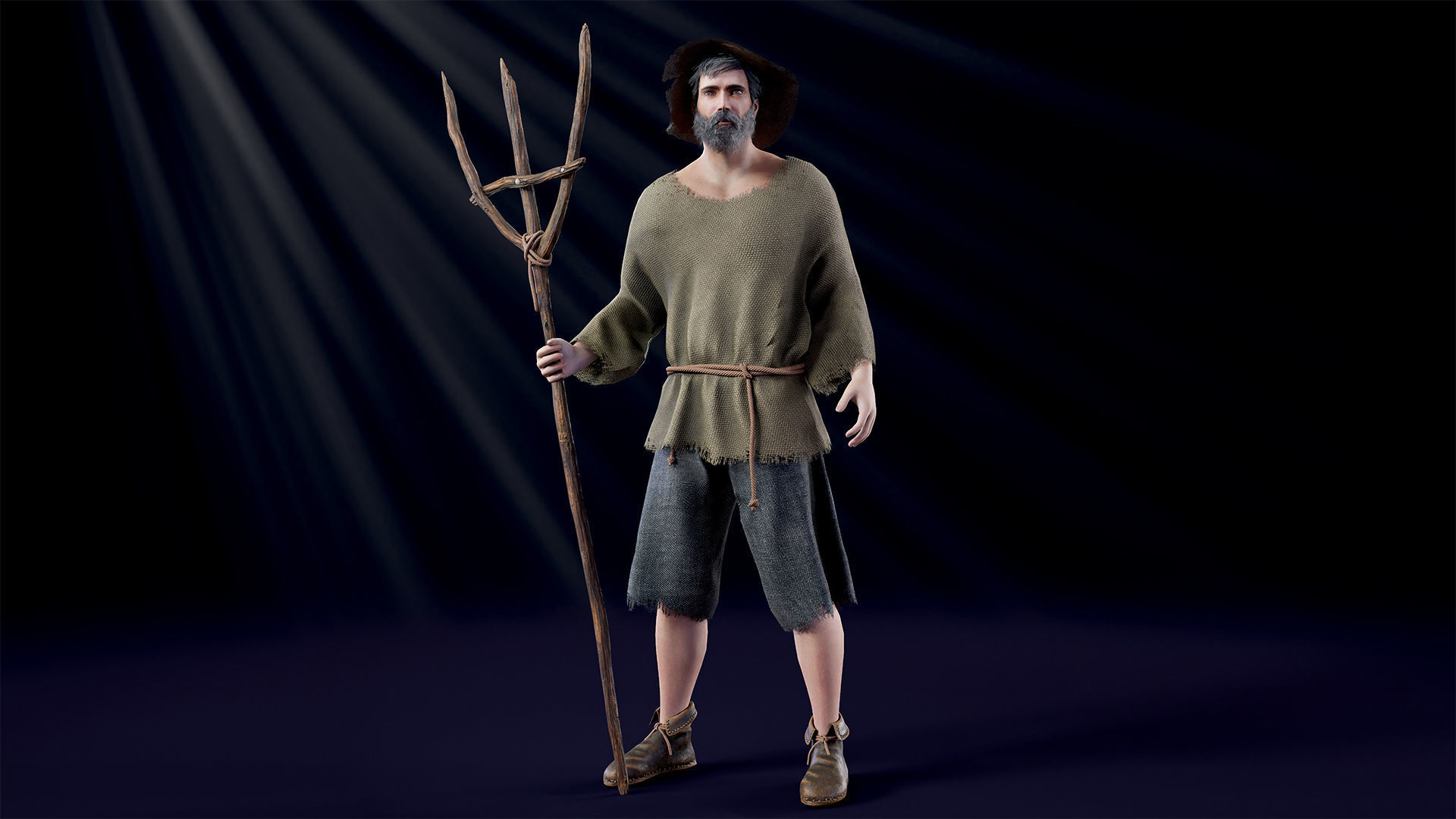 Medieval NPC pack 3D Model Collection_30