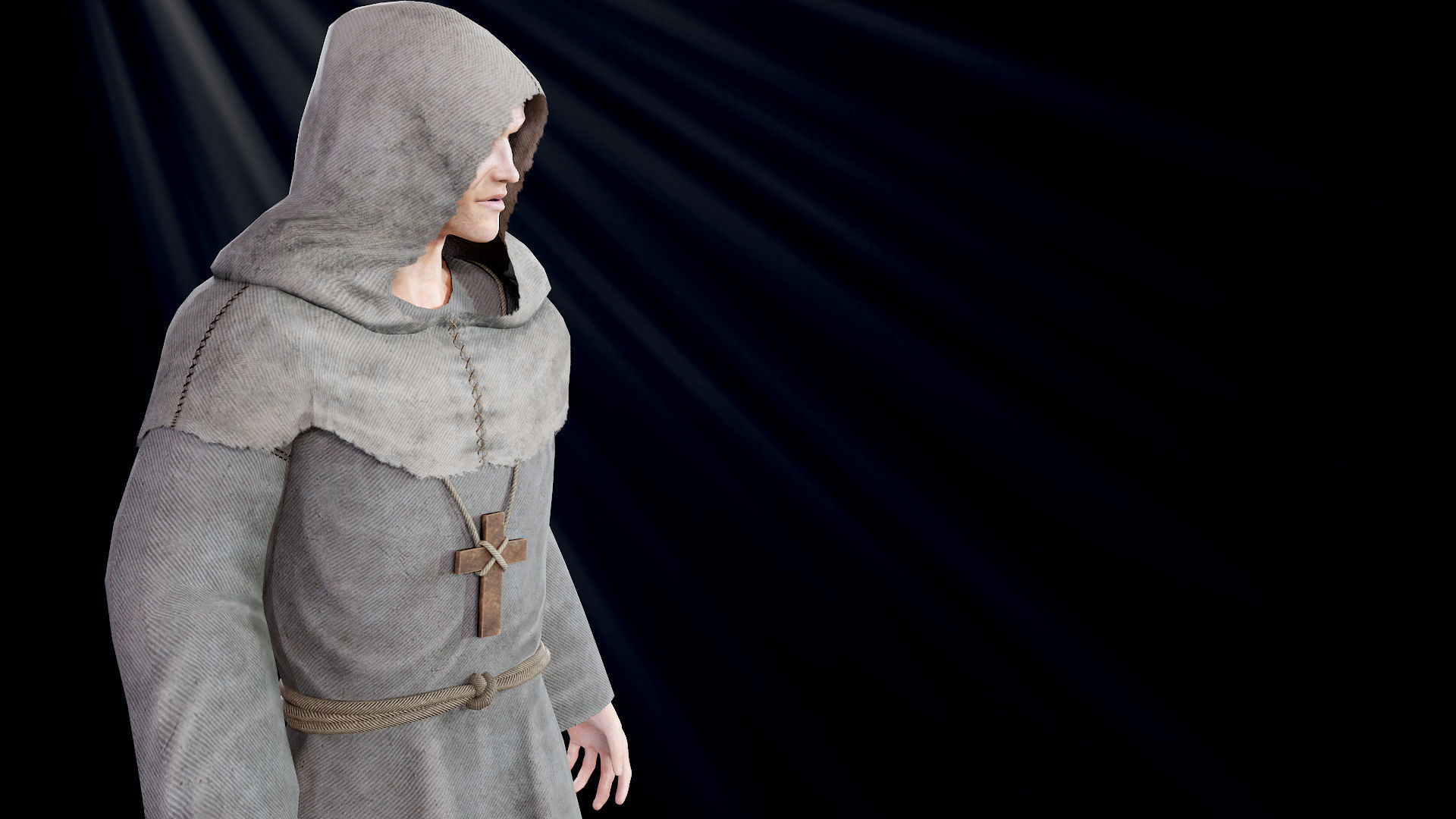 Medieval NPC pack 3D Model Collection_57