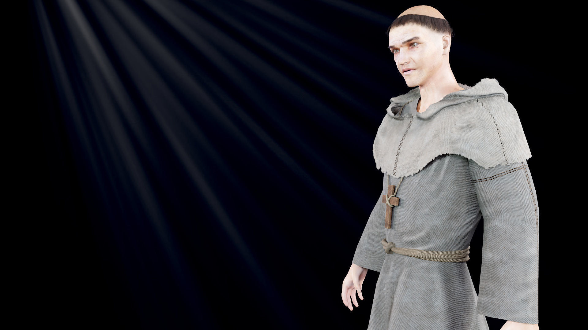 Medieval NPC pack 3D Model Collection_49