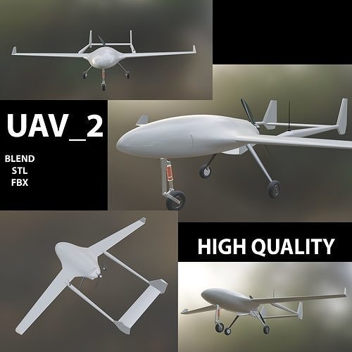 UAV 2 model 3D print model