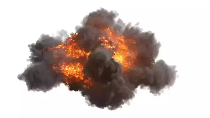 Muzzle Flash 3D model