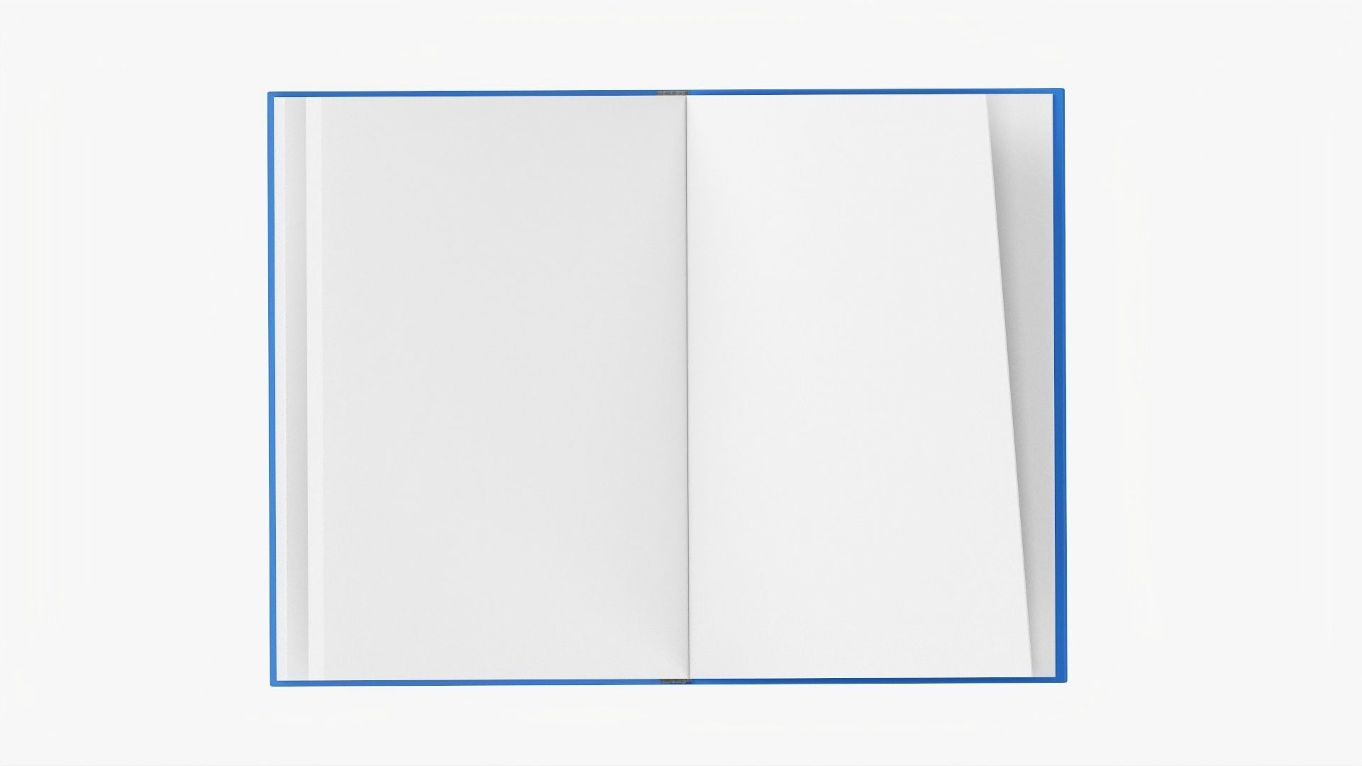 Book open mockup 05 3D model_5