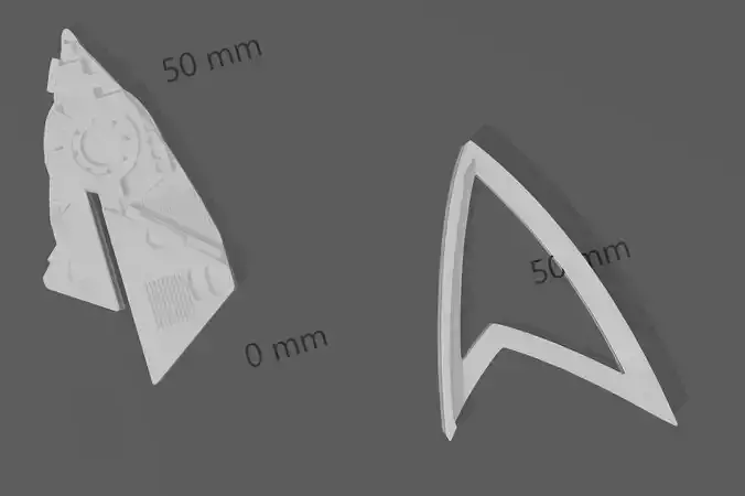 Star Trek Picard Com Badge 3D print model