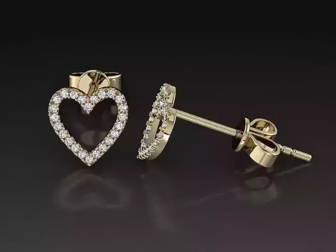 Jewelry Earring 3D print model