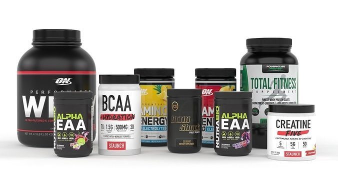 Protein Powders 3D model