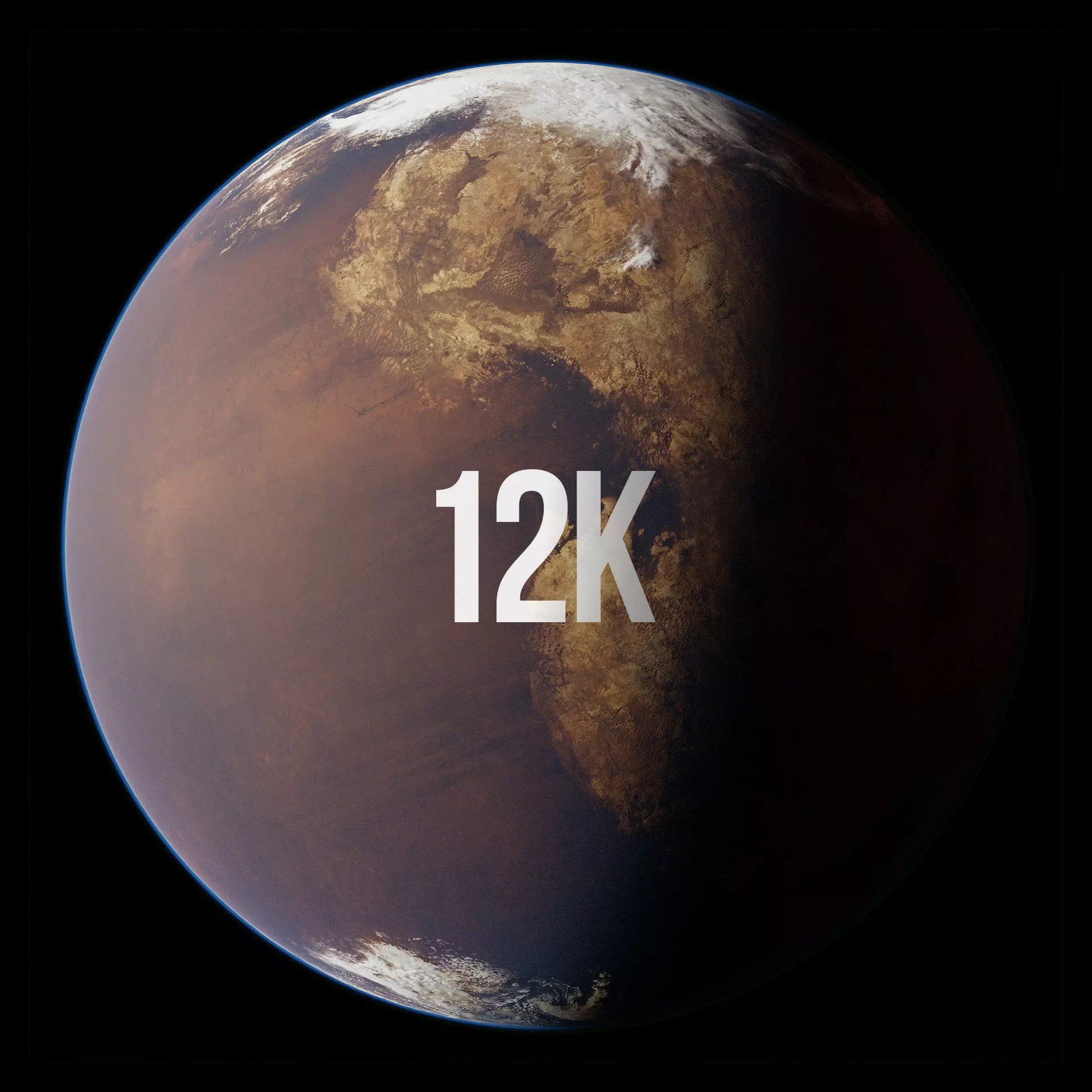 Planet Khadula 12K 3D model_0