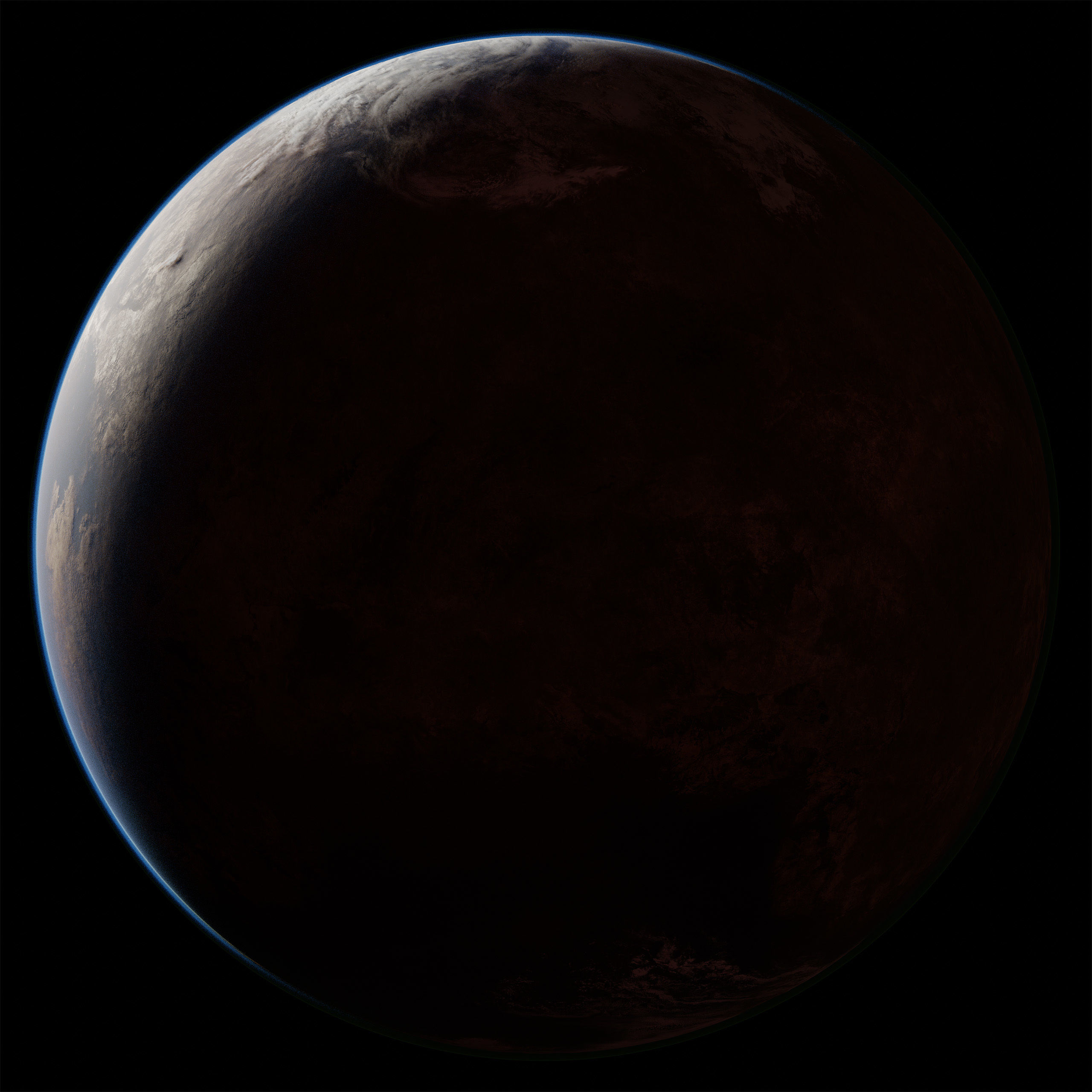 Planet Khadula 12K 3D model_2
