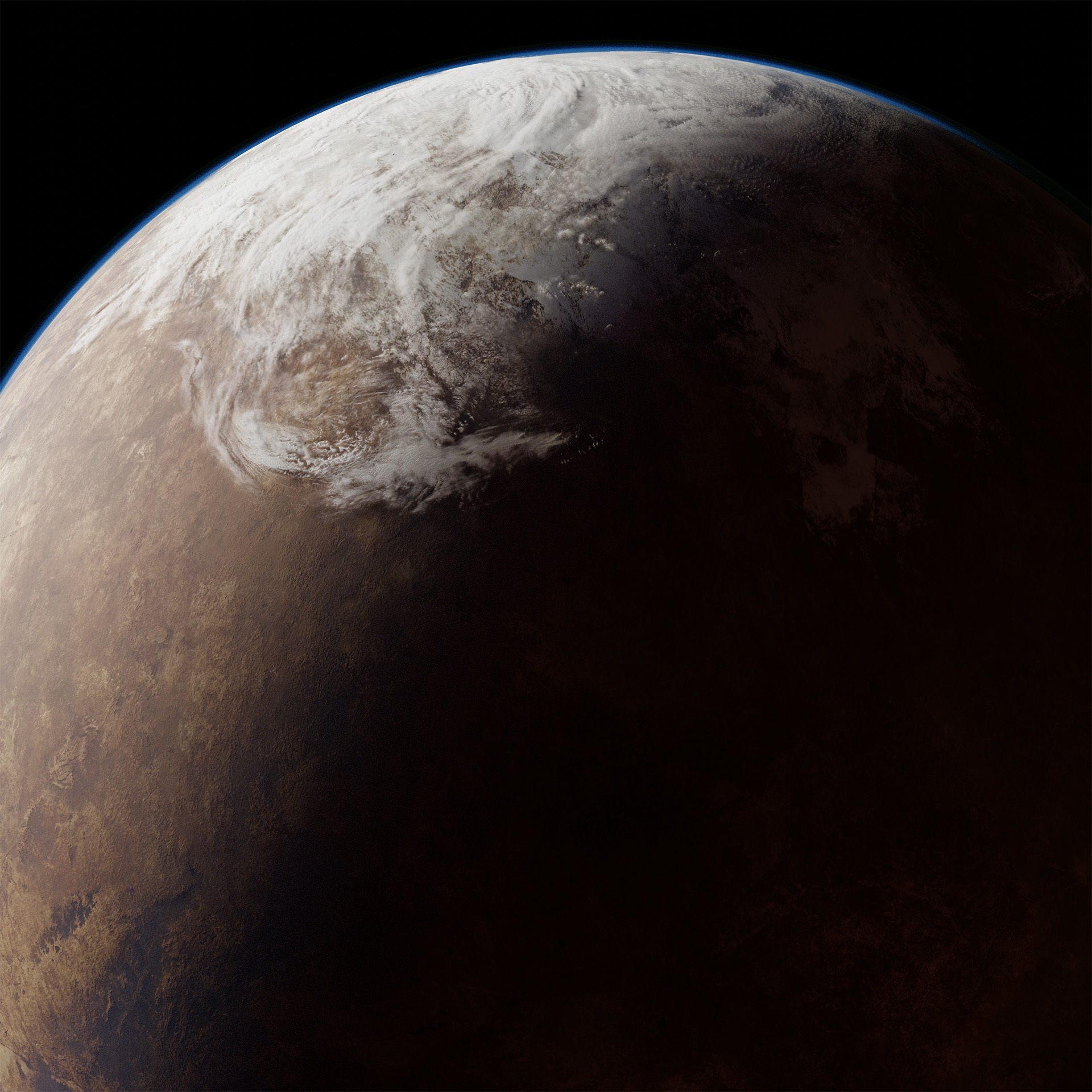 Planet Khadula 12K 3D model_9