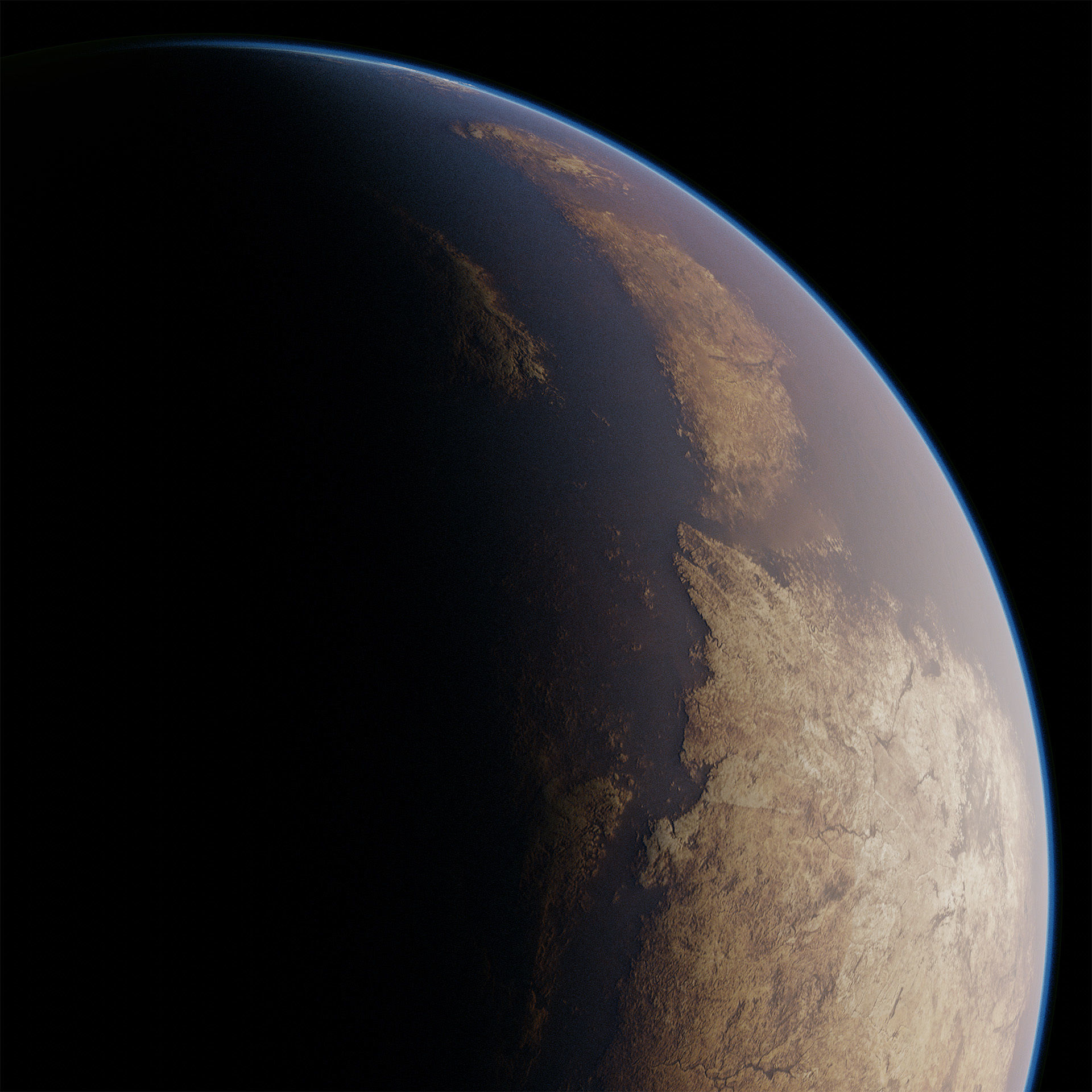 Planet Khadula 12K 3D model_10