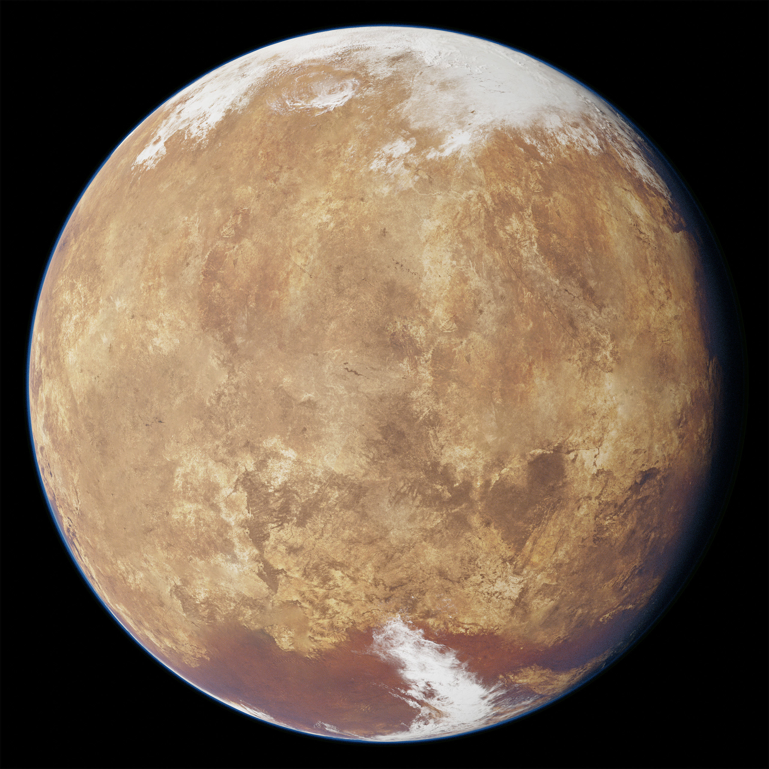 Planet Khadula 12K 3D model_4