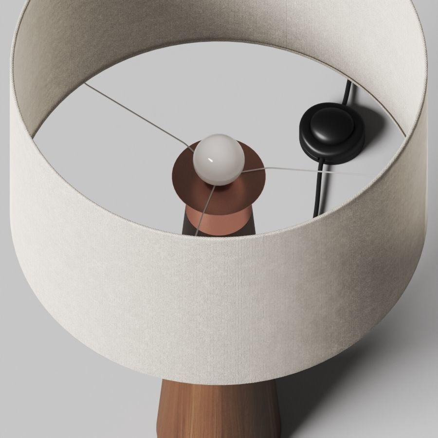 Lumini Baju Table Lamp 3D model_1