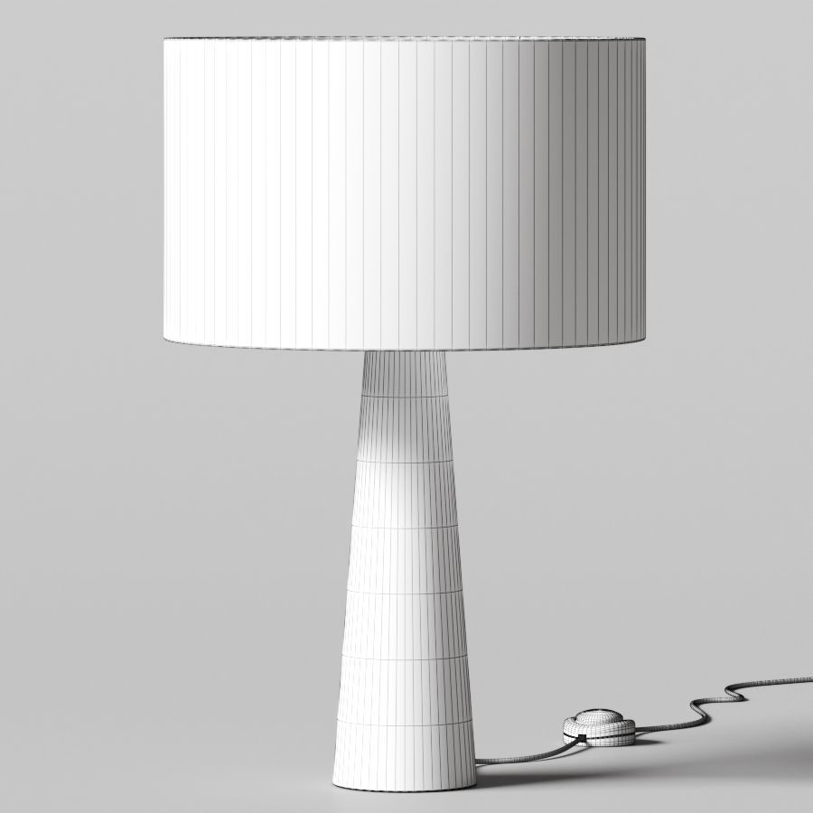 Lumini Baju Table Lamp 3D model_2