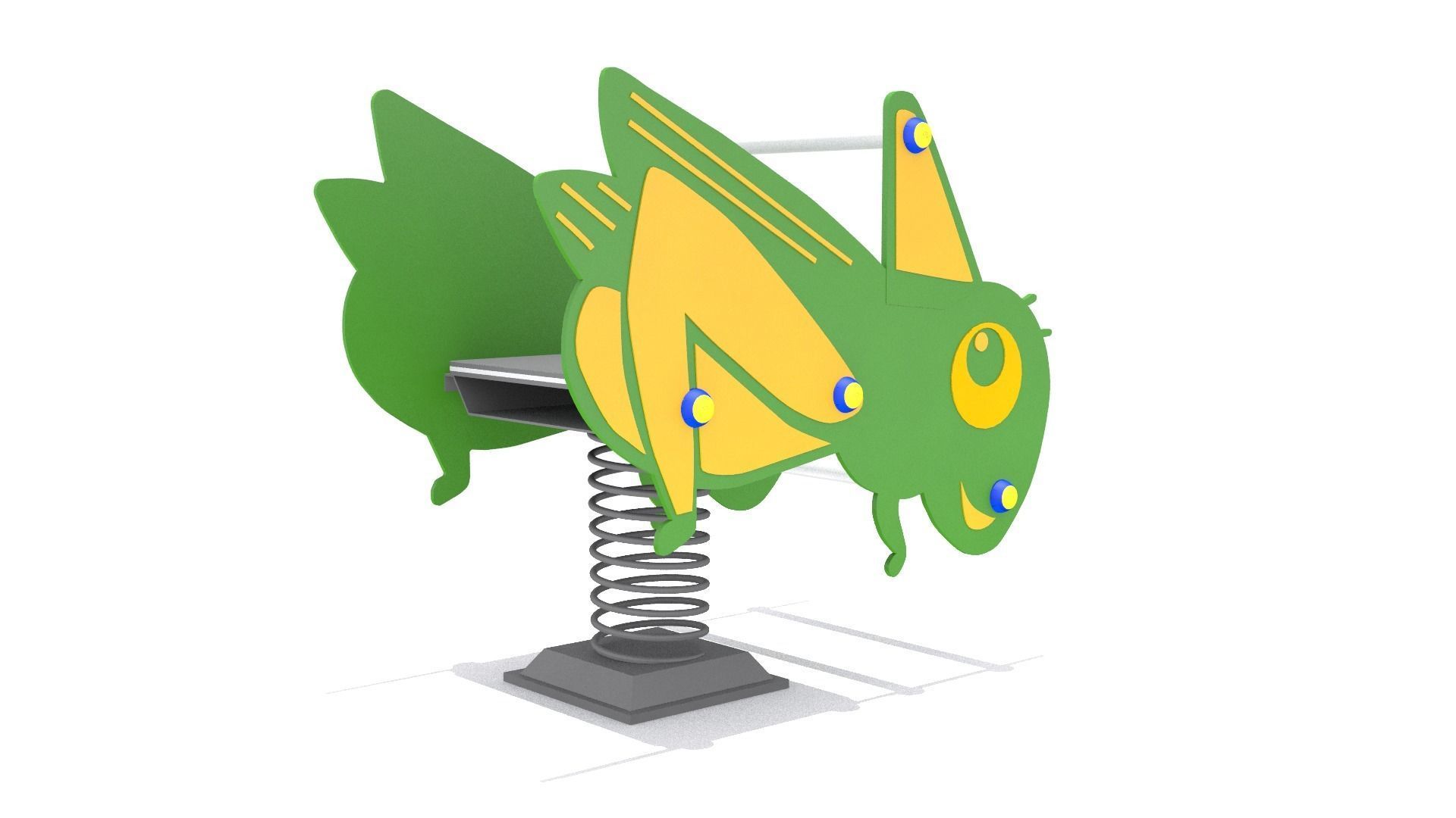 Playground - Grasshopper Rider 3D model | CGTrader
