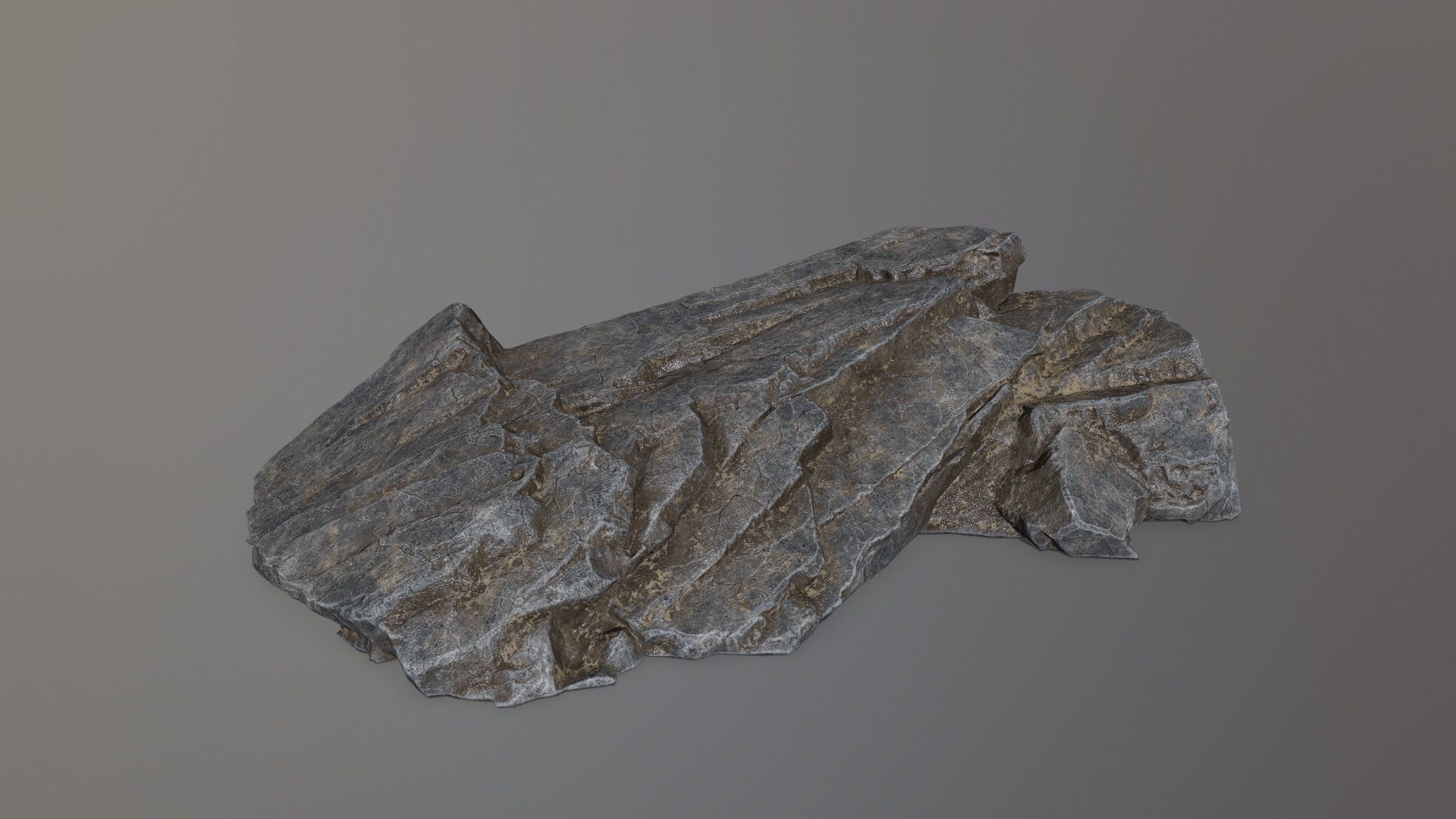 Rock Set Low-poly 3D model_18