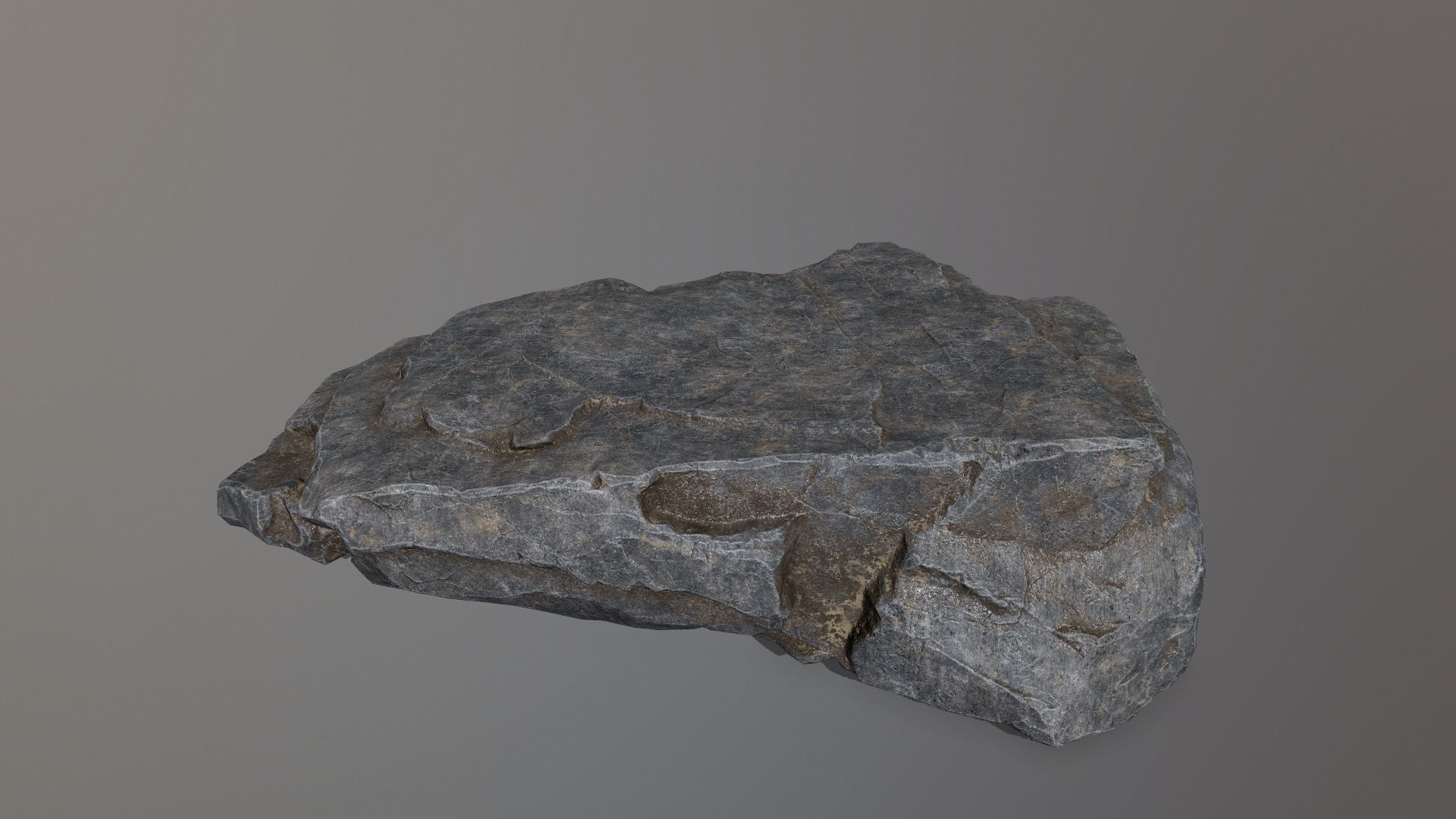 Rock Set Low-poly 3D model_25