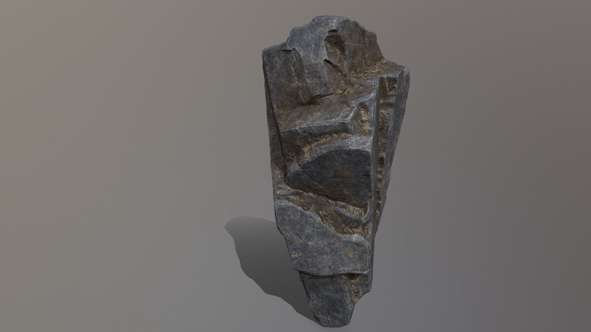 Rock Set Low-poly 3D model_31
