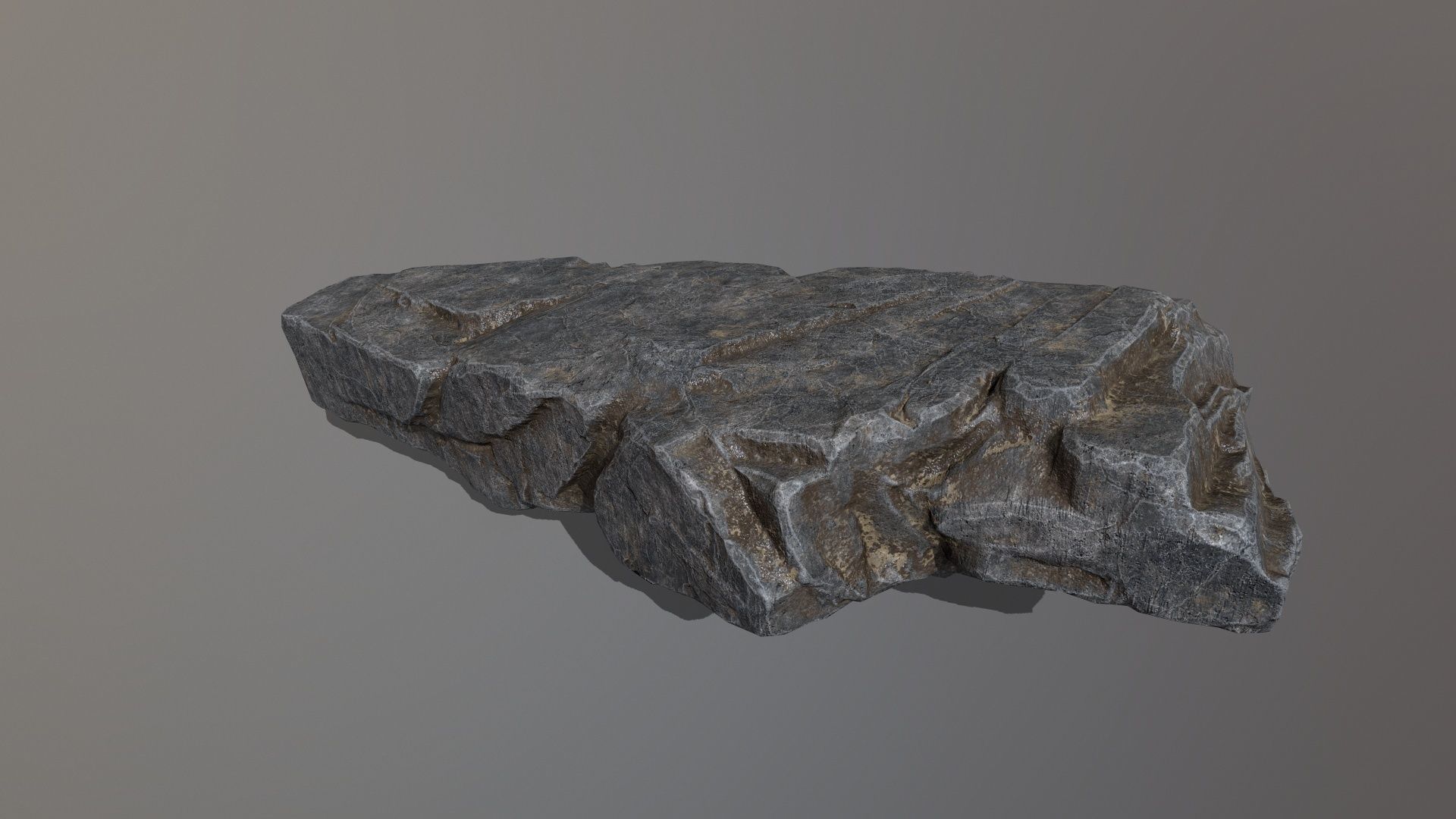 Rock Set Low-poly 3D model_15