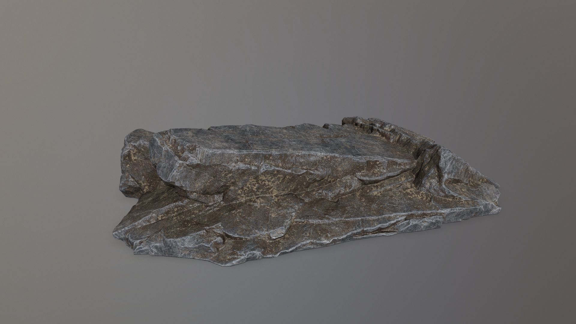 Rock Set Low-poly 3D model_21