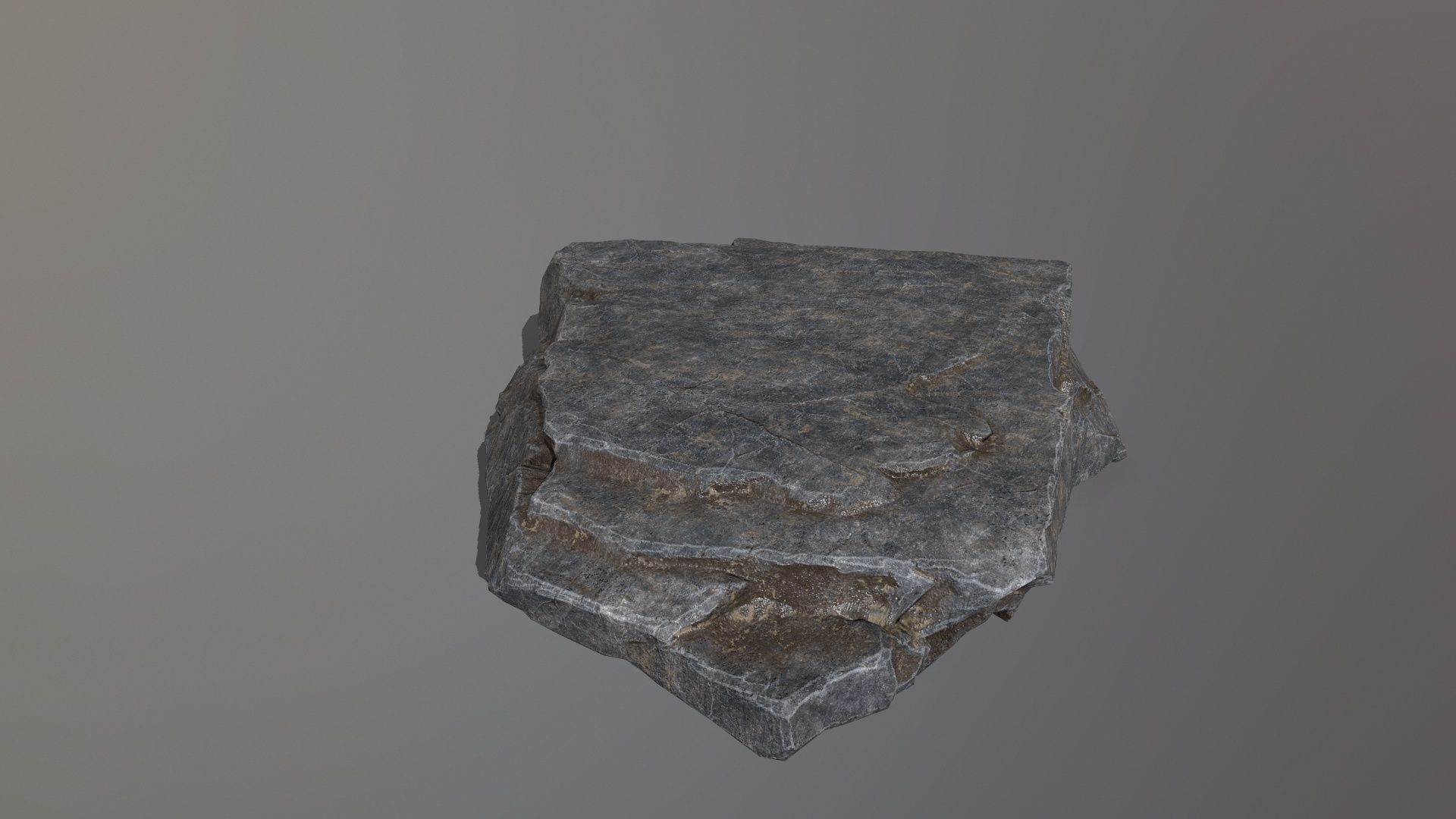 Rock Set Low-poly 3D model_26