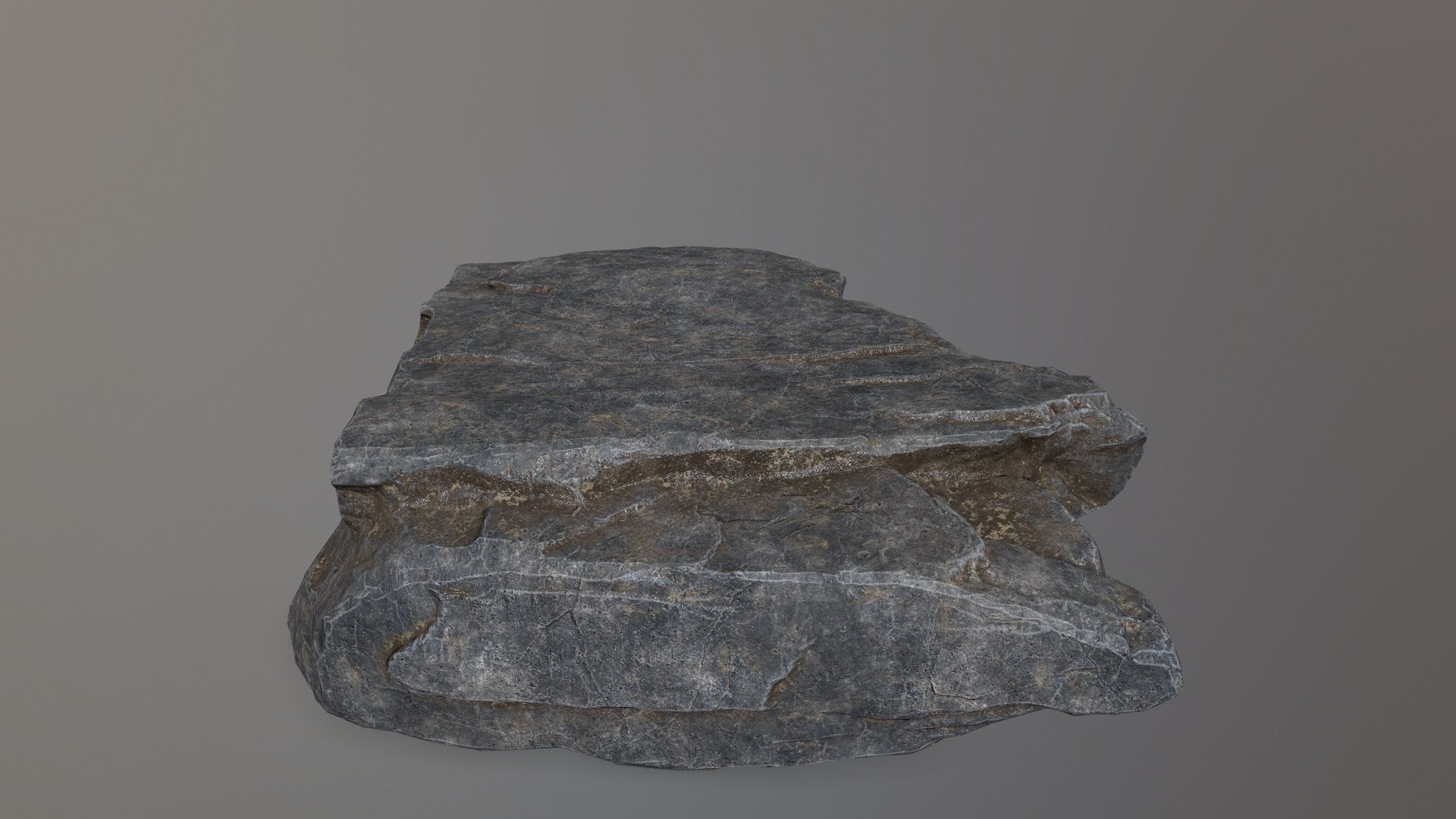 Rock Set Low-poly 3D model_24
