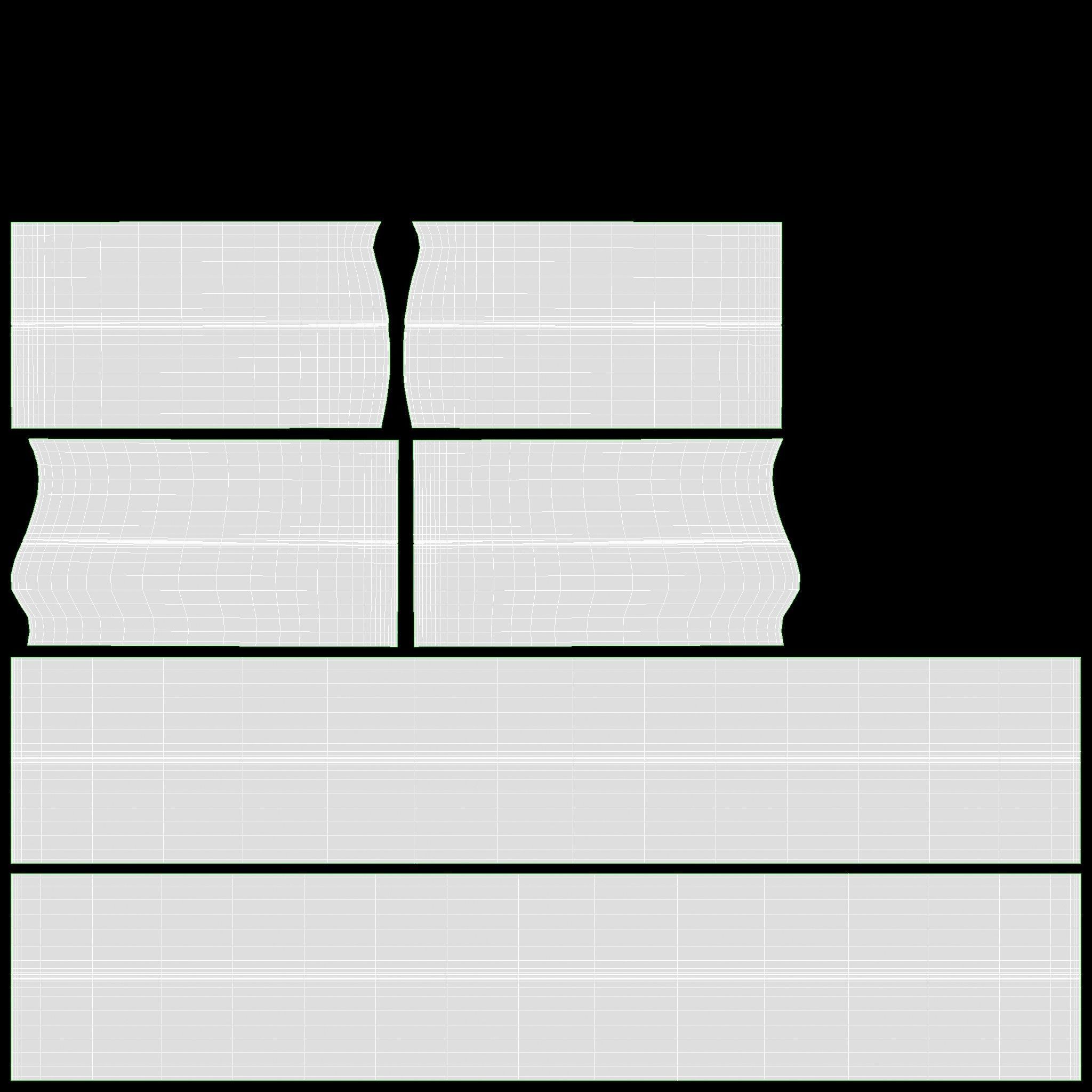 Box sealed with packing tape mockup 02 3D model_12