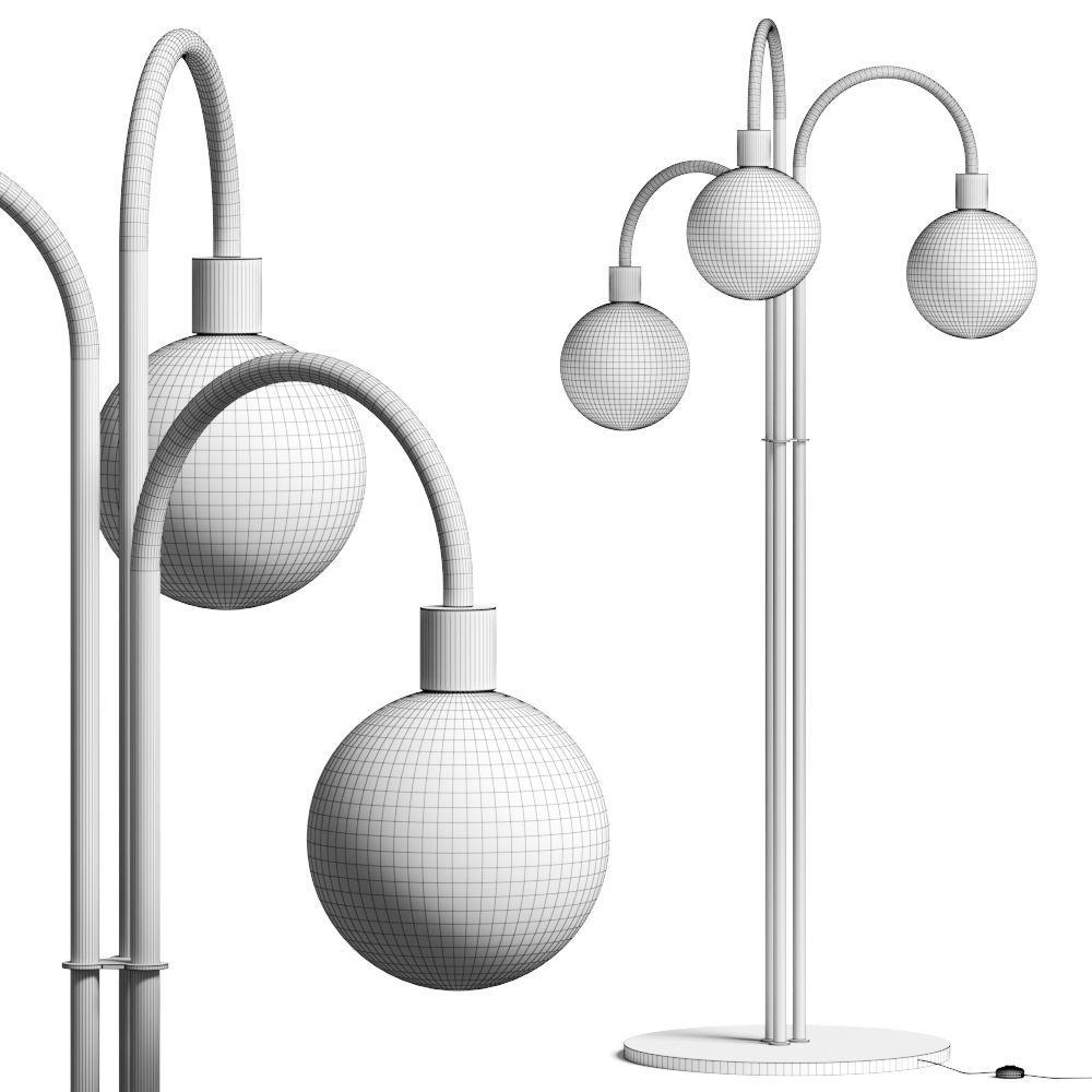 Giopagani Habiba Floor Lamp 3D model_2