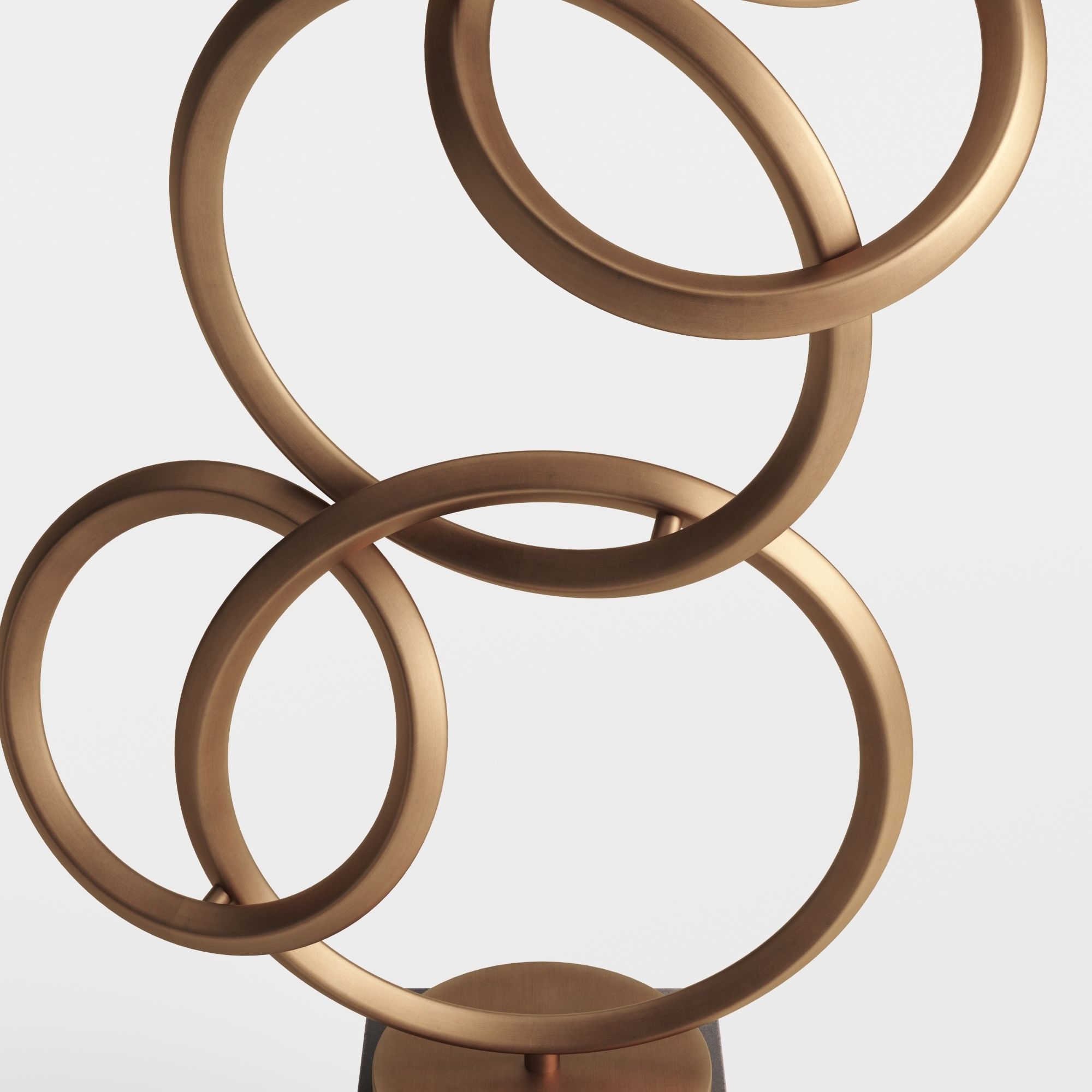 Modern Decorative Abstract Metal Art Sculpture 06 3D model_6