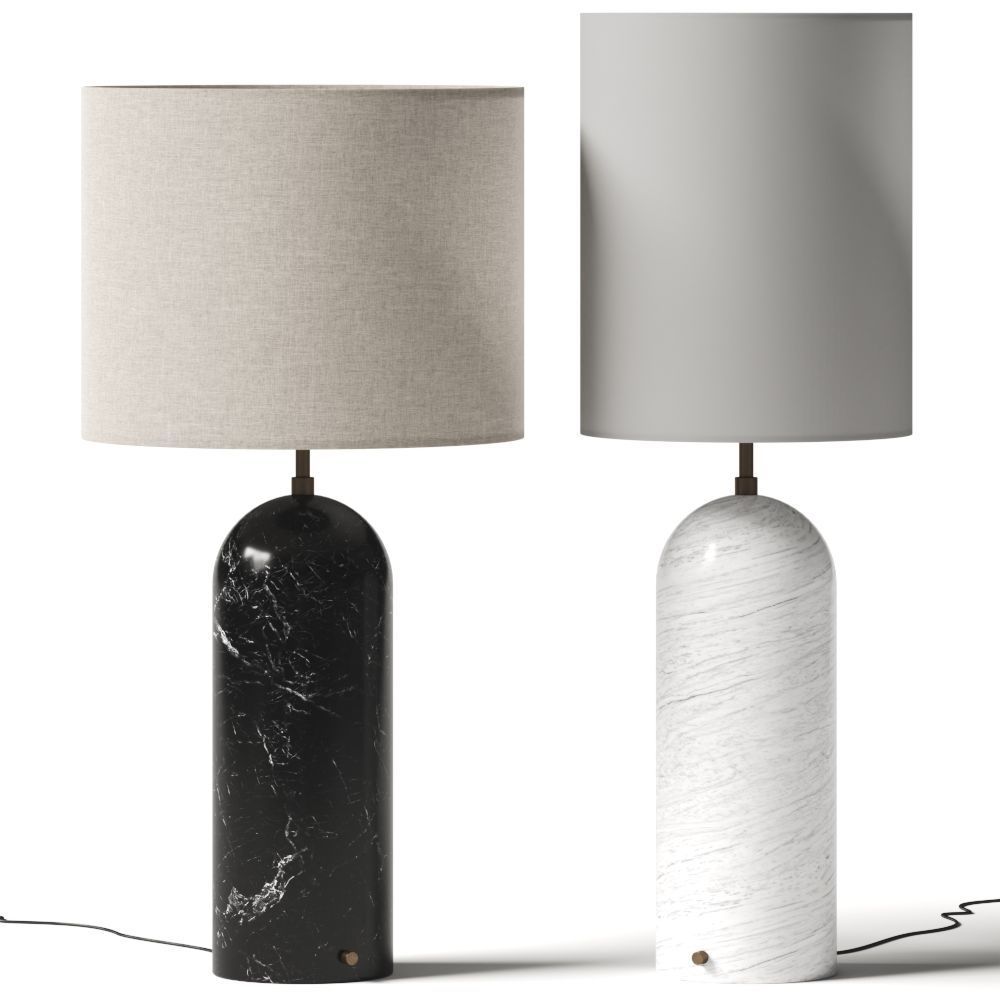 Gubi Gravity Floor Lamp XL 3D model_1