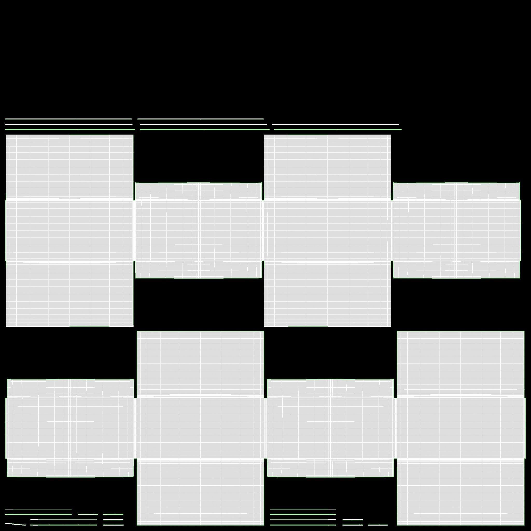Box sealed with packing tape mockup 04 3D model_11