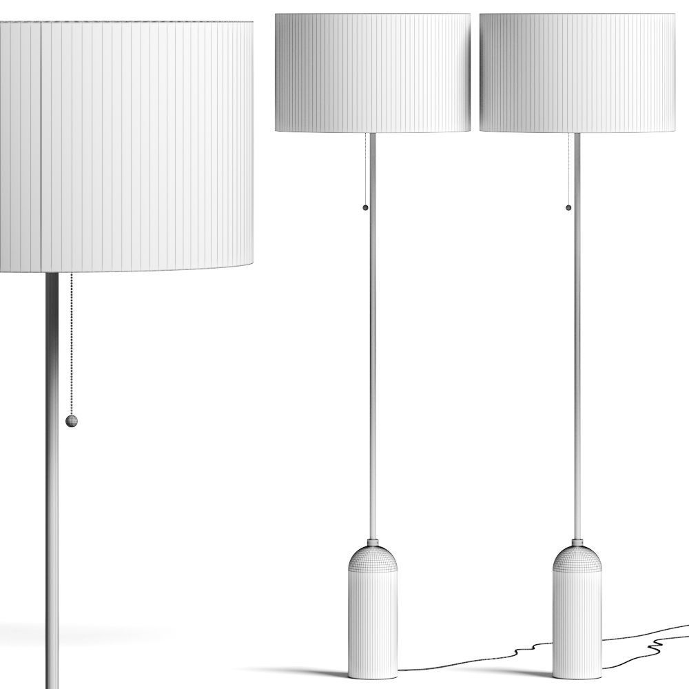 Gubi Gravity Floor Lamp 3D model_2