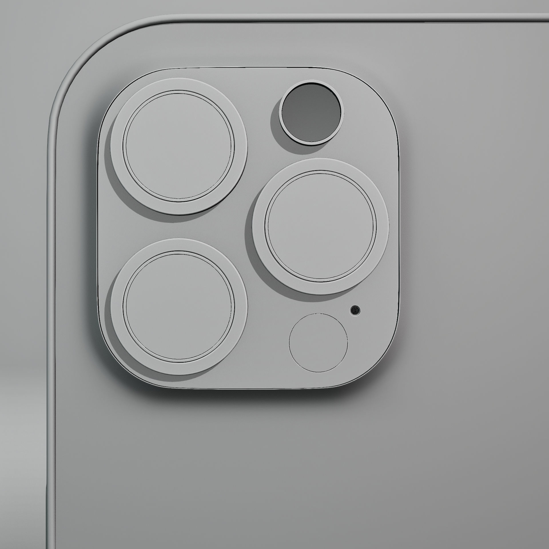 iPhone 12 Pro Max Pacific Blue 3D model_19