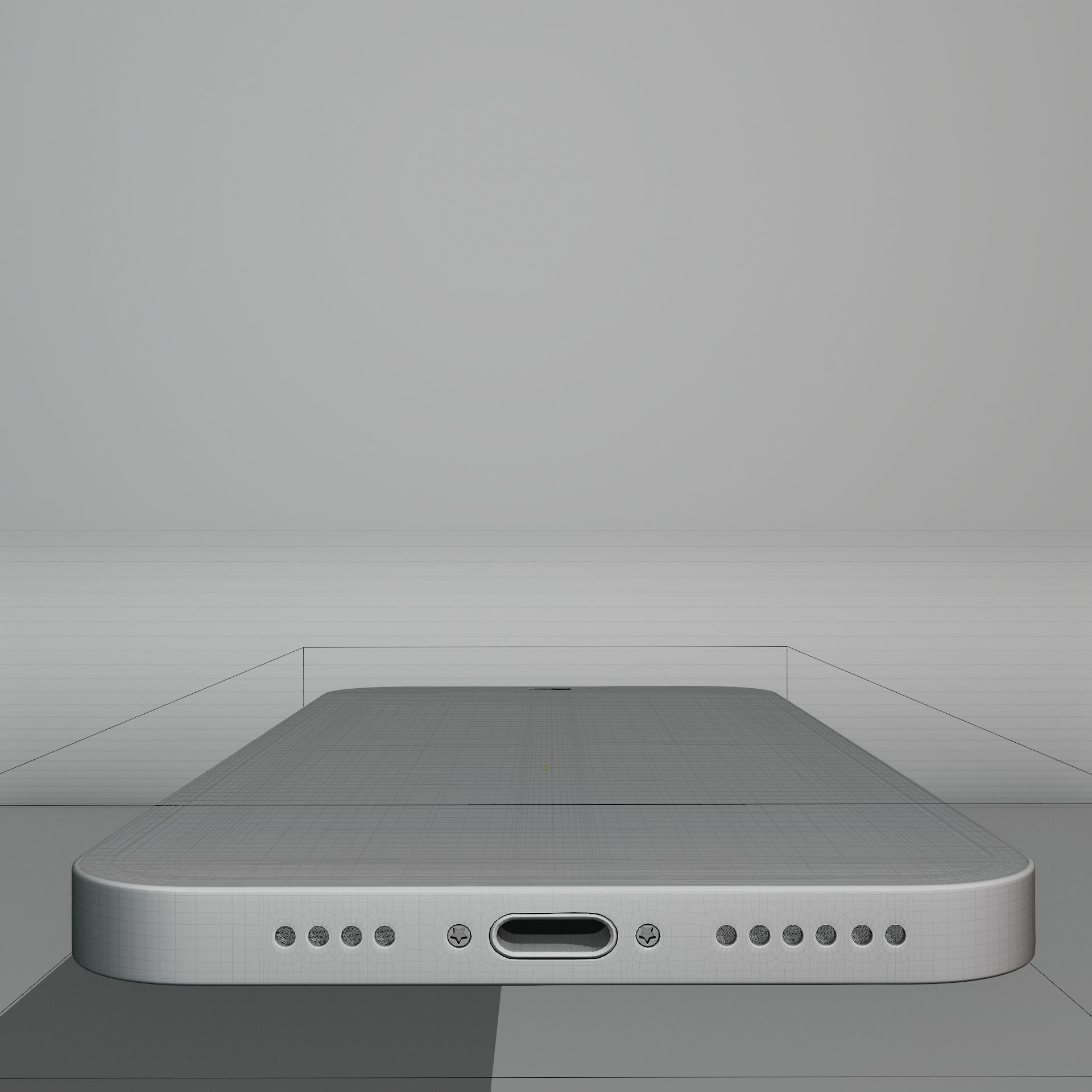 iPhone 12 Pro Max Pacific Blue 3D model_17