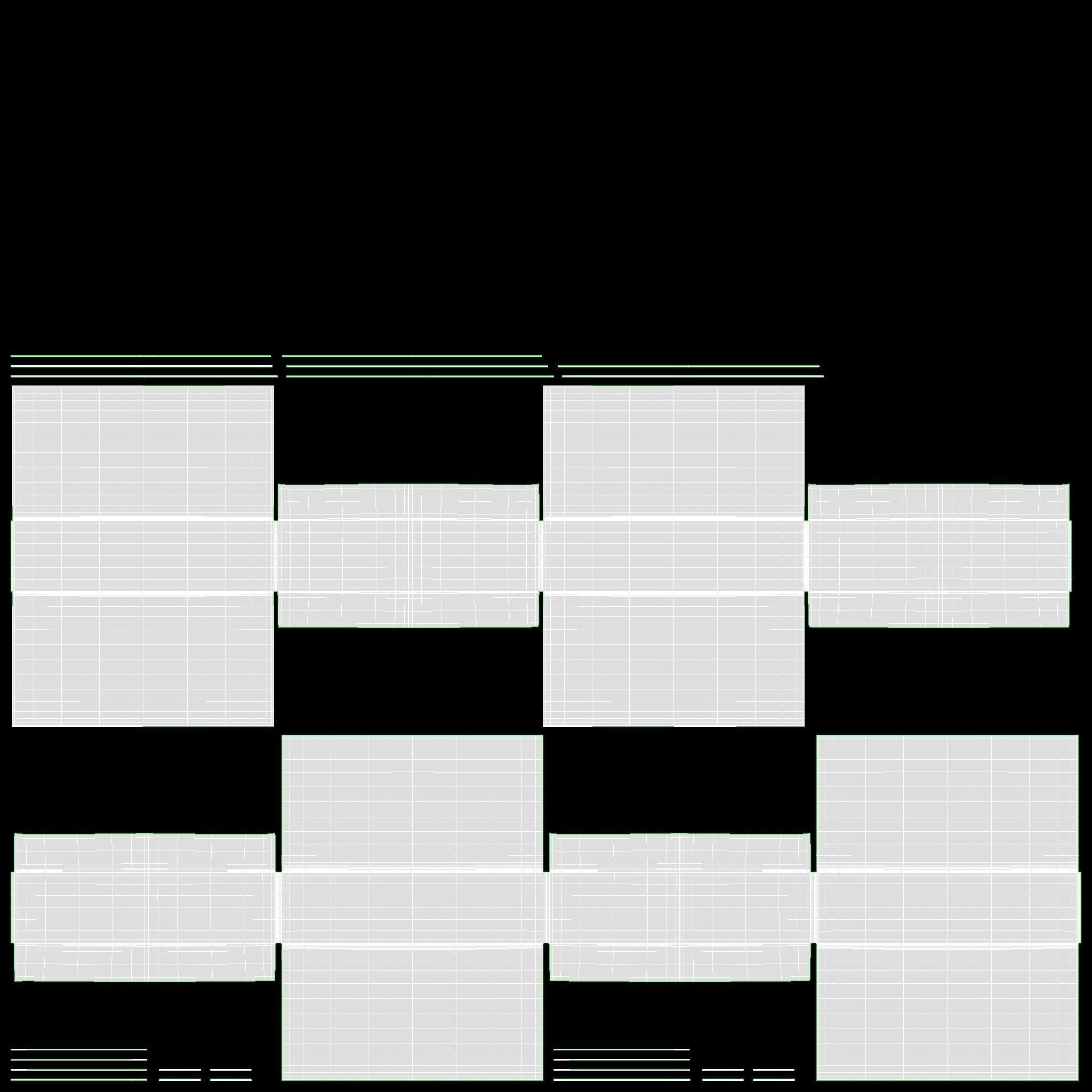 Box sealed with packing tape mockup 05 3D model_11