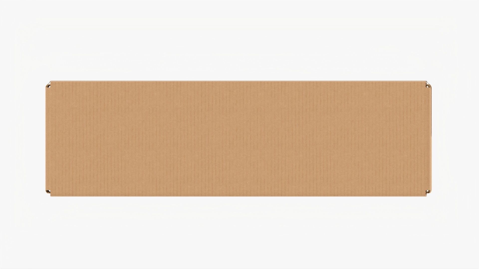 Box sealed with packing tape mockup 05 3D model_3