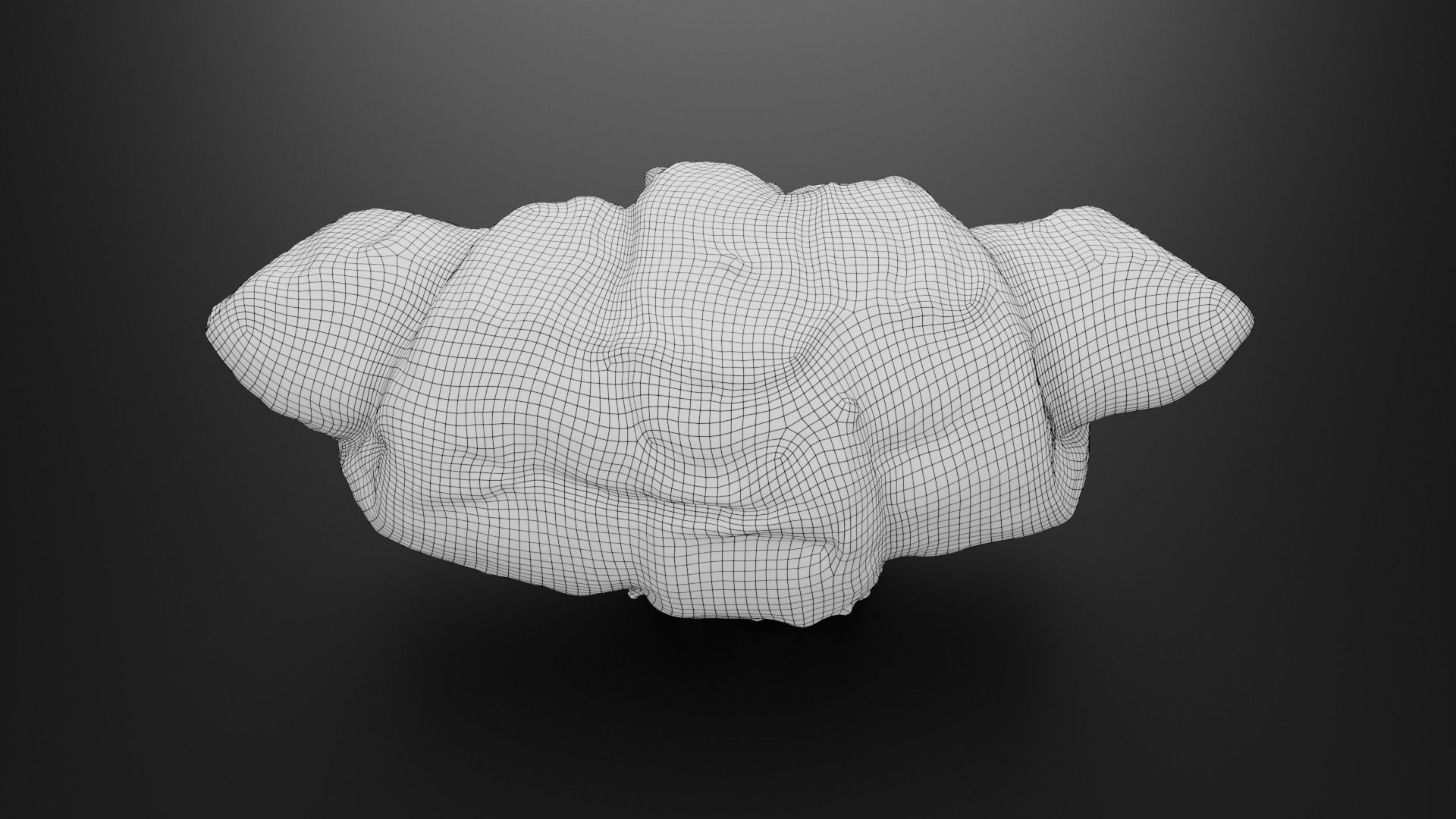 Baked roll Free 3D model_7