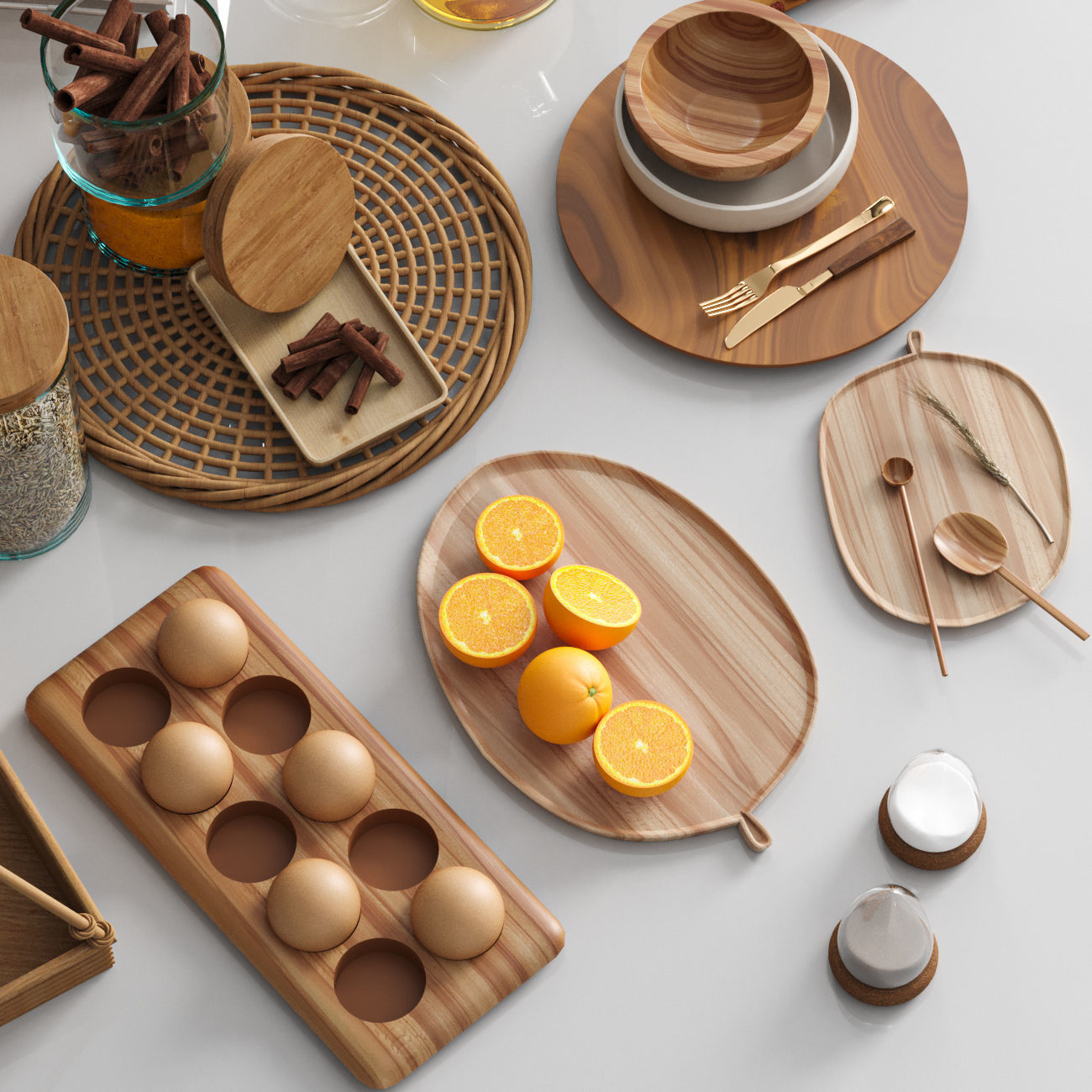 kitchen accessories010 3D model_4