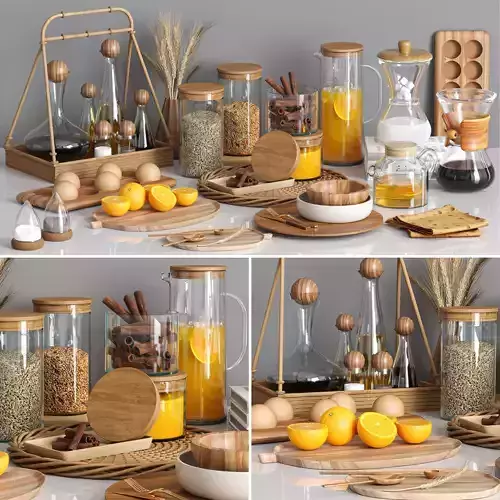 kitchen accessories010 3D model
