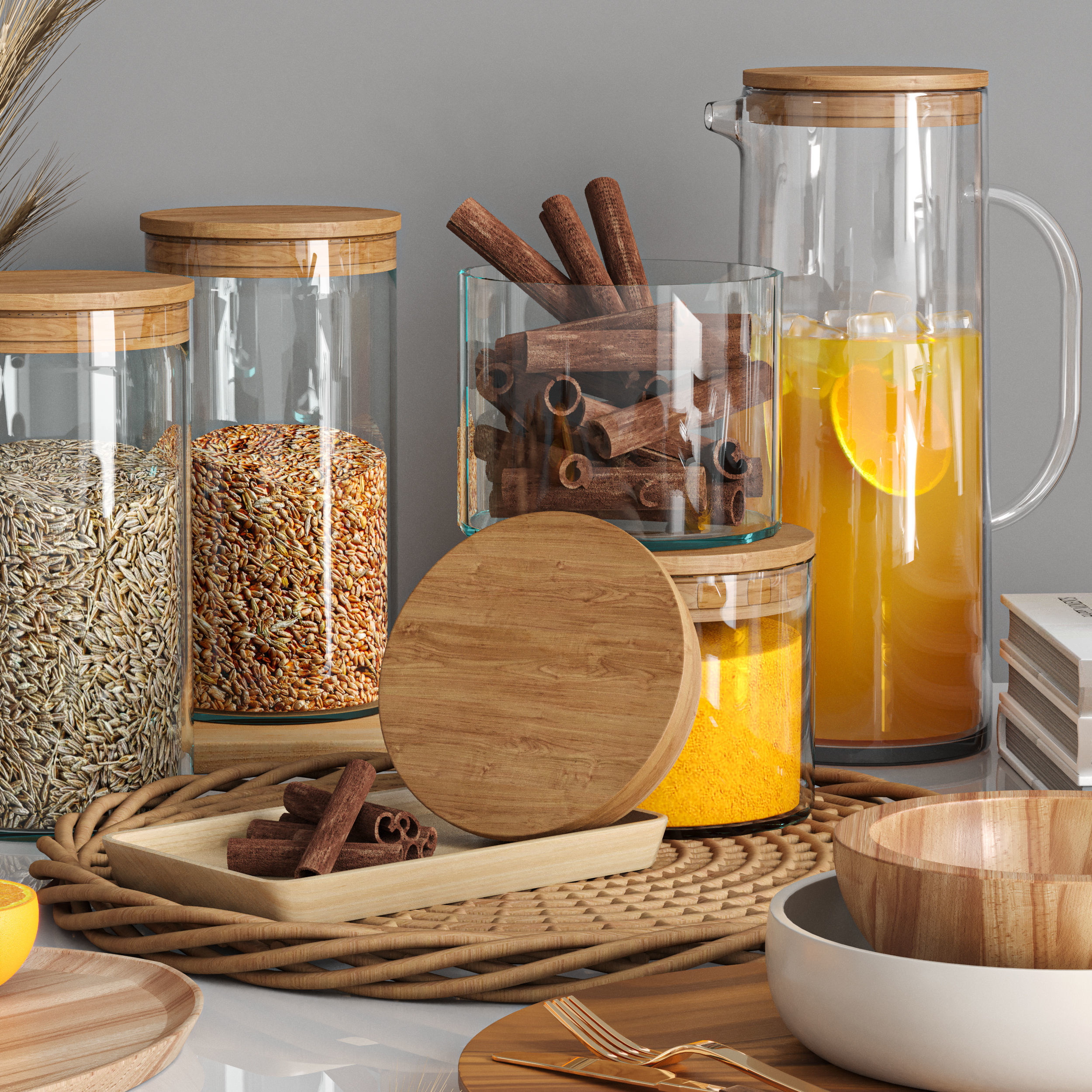 kitchen accessories010 3D model_2