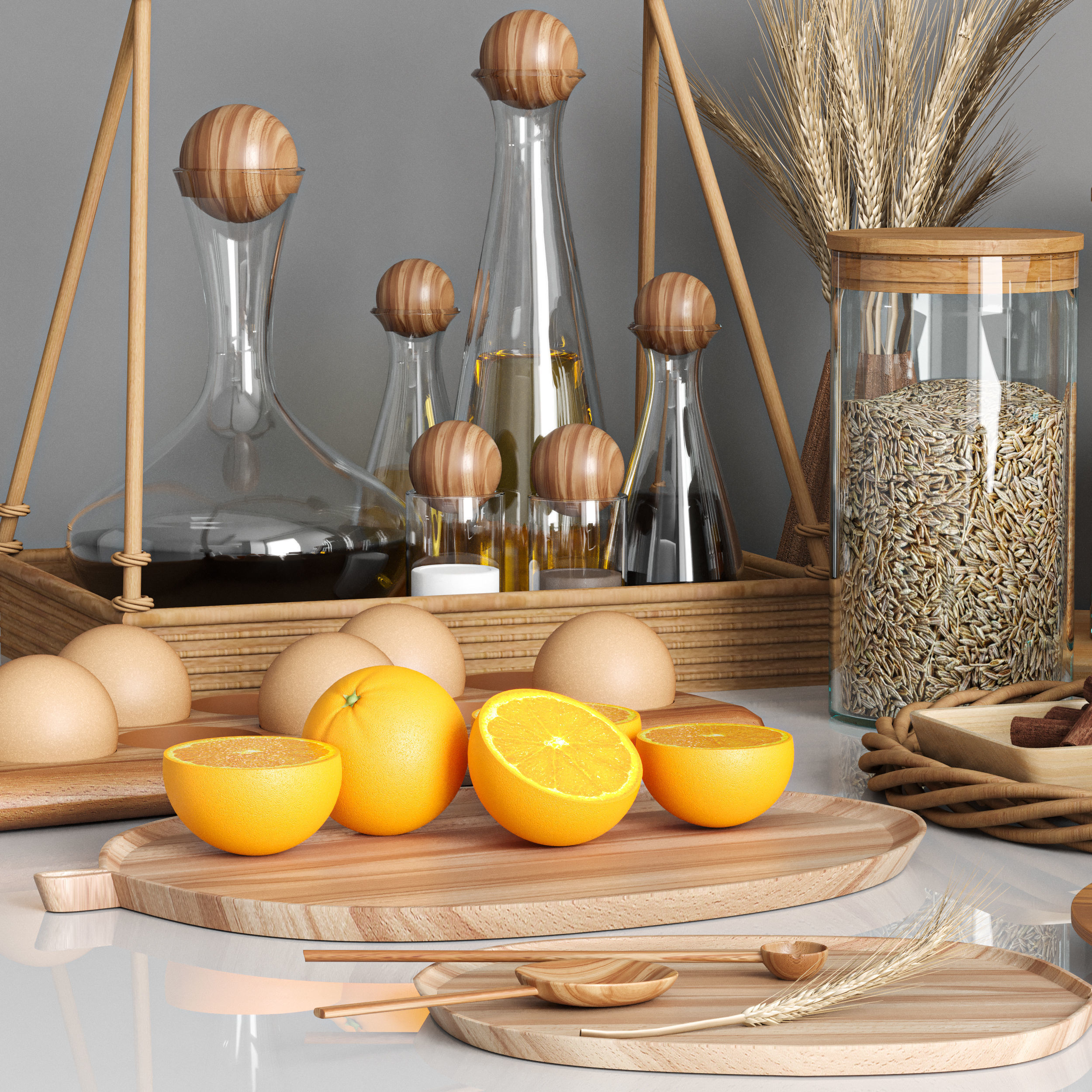 kitchen accessories010 3D model_1